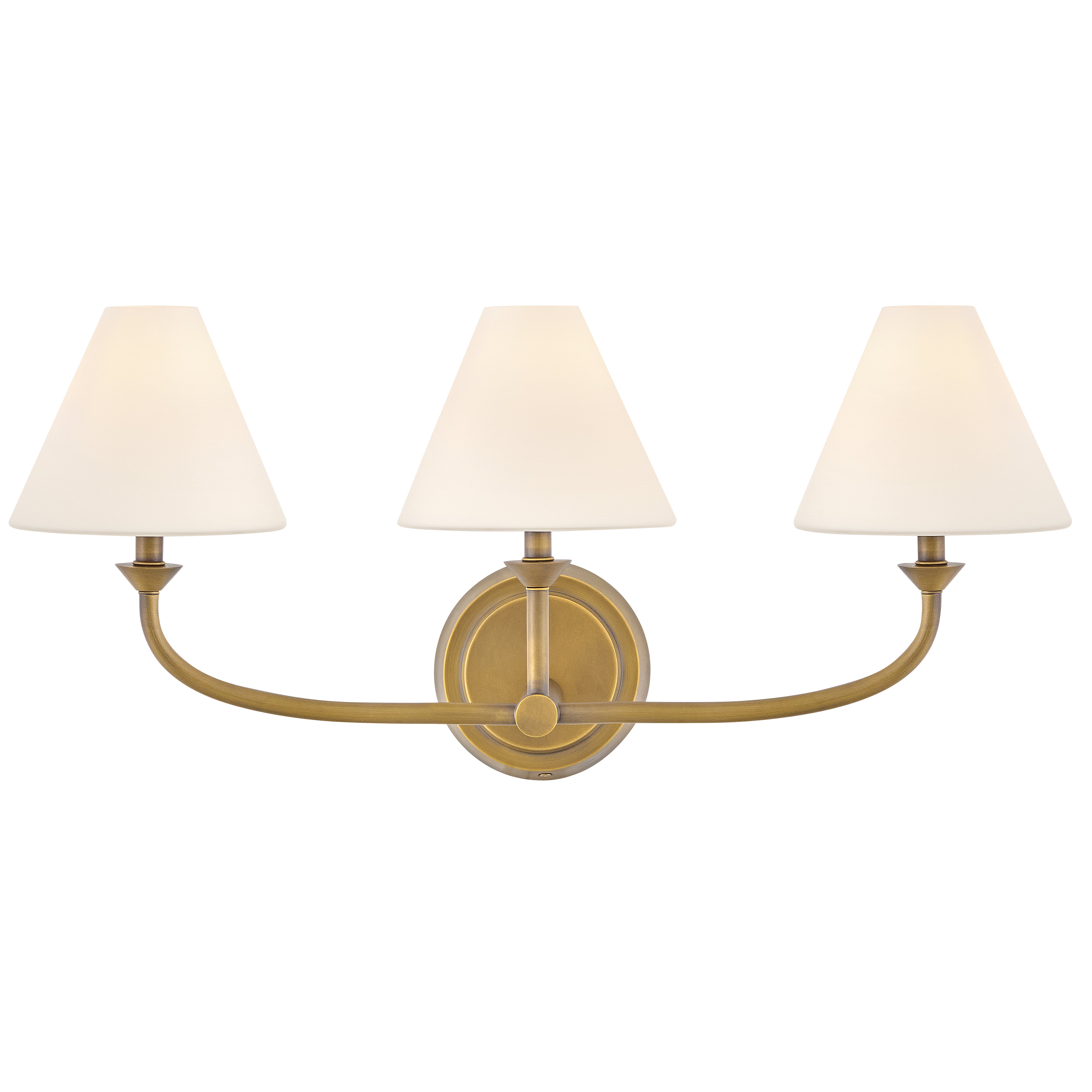 Moyen luminaire de vanité à trois lumières