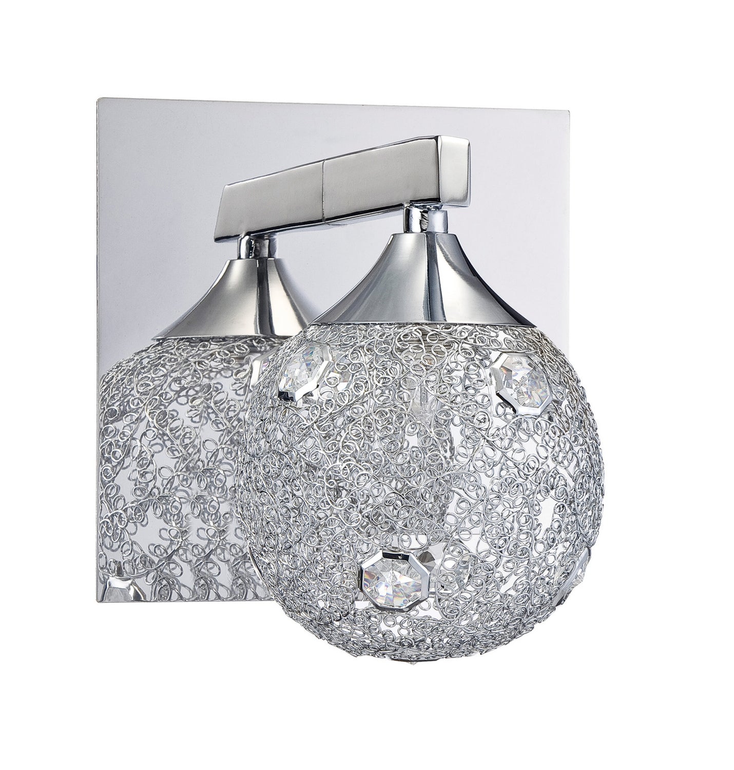 Applique de salle de bain 1 lumière | Solaro