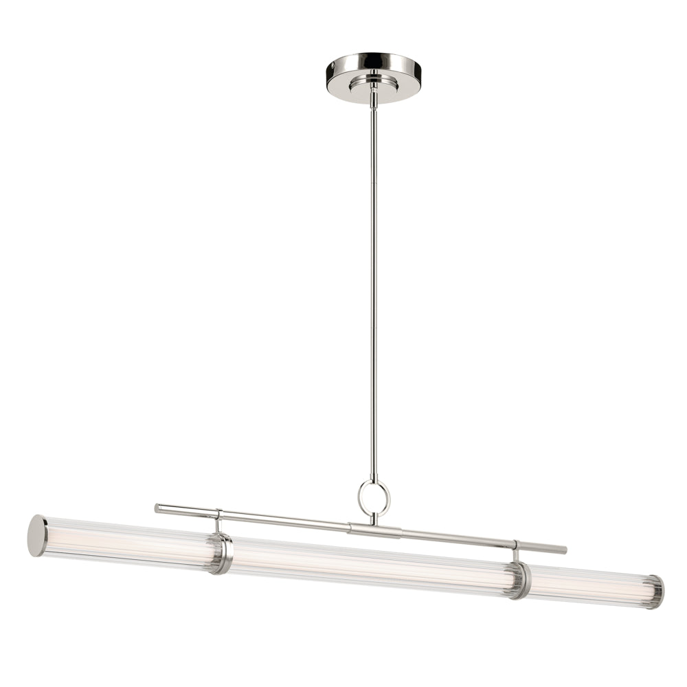 RIVEN Luminaire suspendu Nickel DEL INTÉGRÉ - 52754PNLED | KICHLER