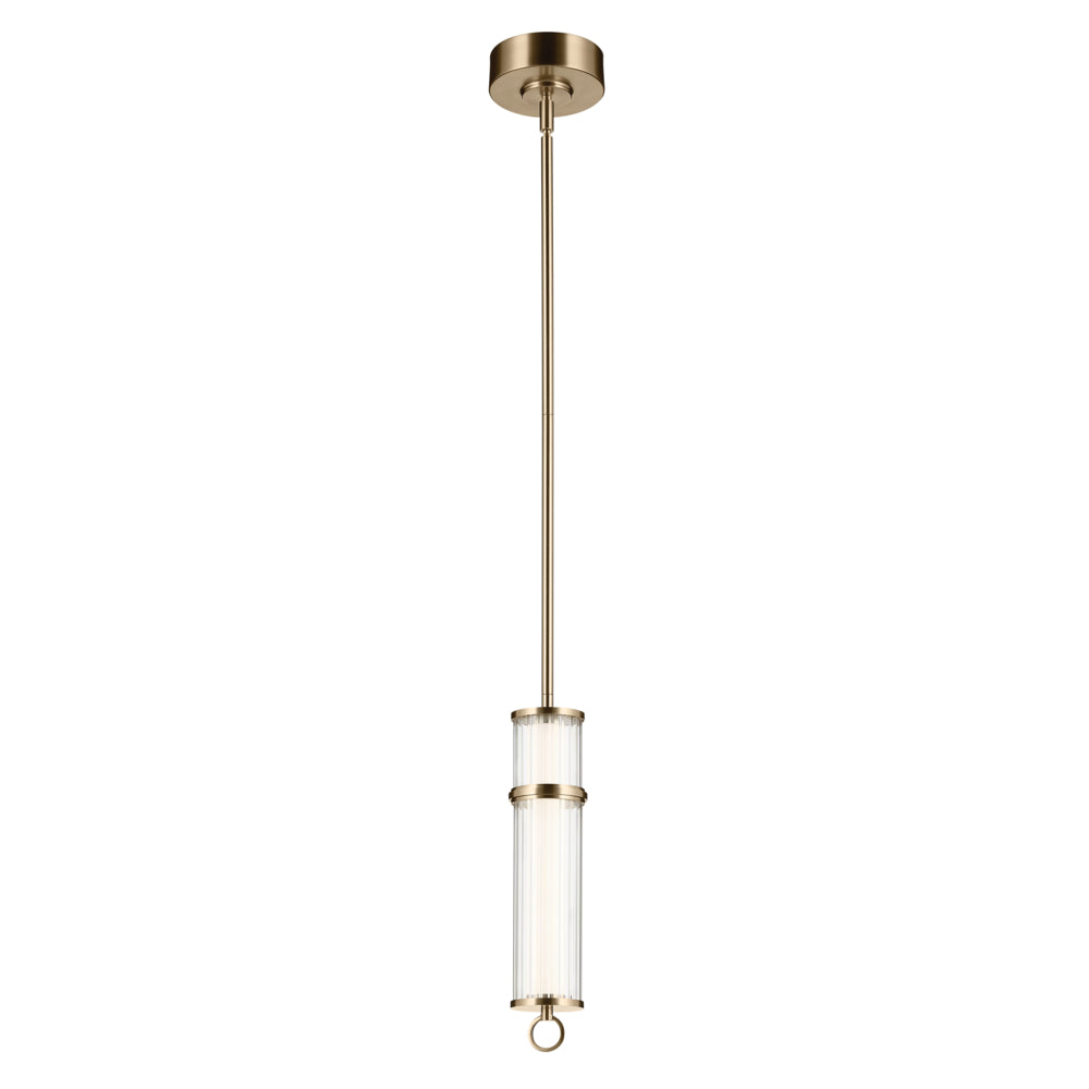 RIVEN Luminaire suspendu Bronze DEL INTÉGRÉ - 52755CPZLED | KICHLER