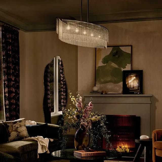 Luminaire suspendu Bronze champagne | KHAITE