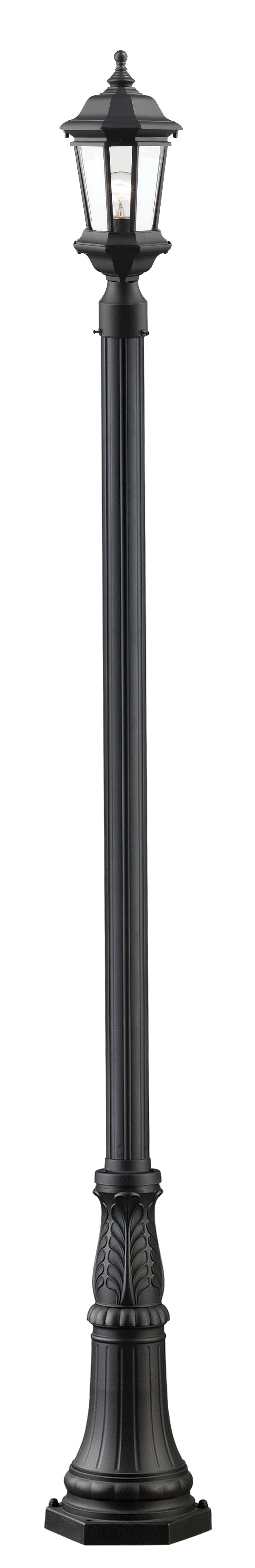 MELBOURNE Luminaire sur poteau Noir - 540PHM-518P-BK | Z-LITE