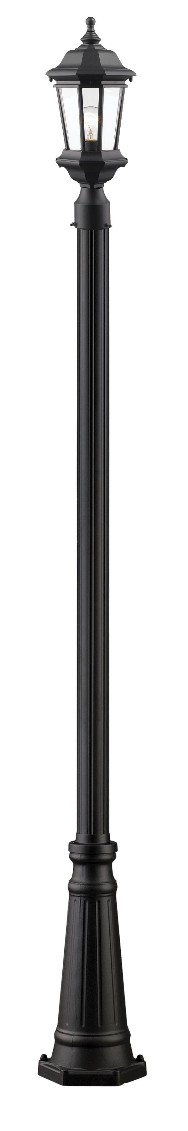 MELBOURNE Luminaire sur poteau Noir - 540PHM-519P-BK | Z-LITE