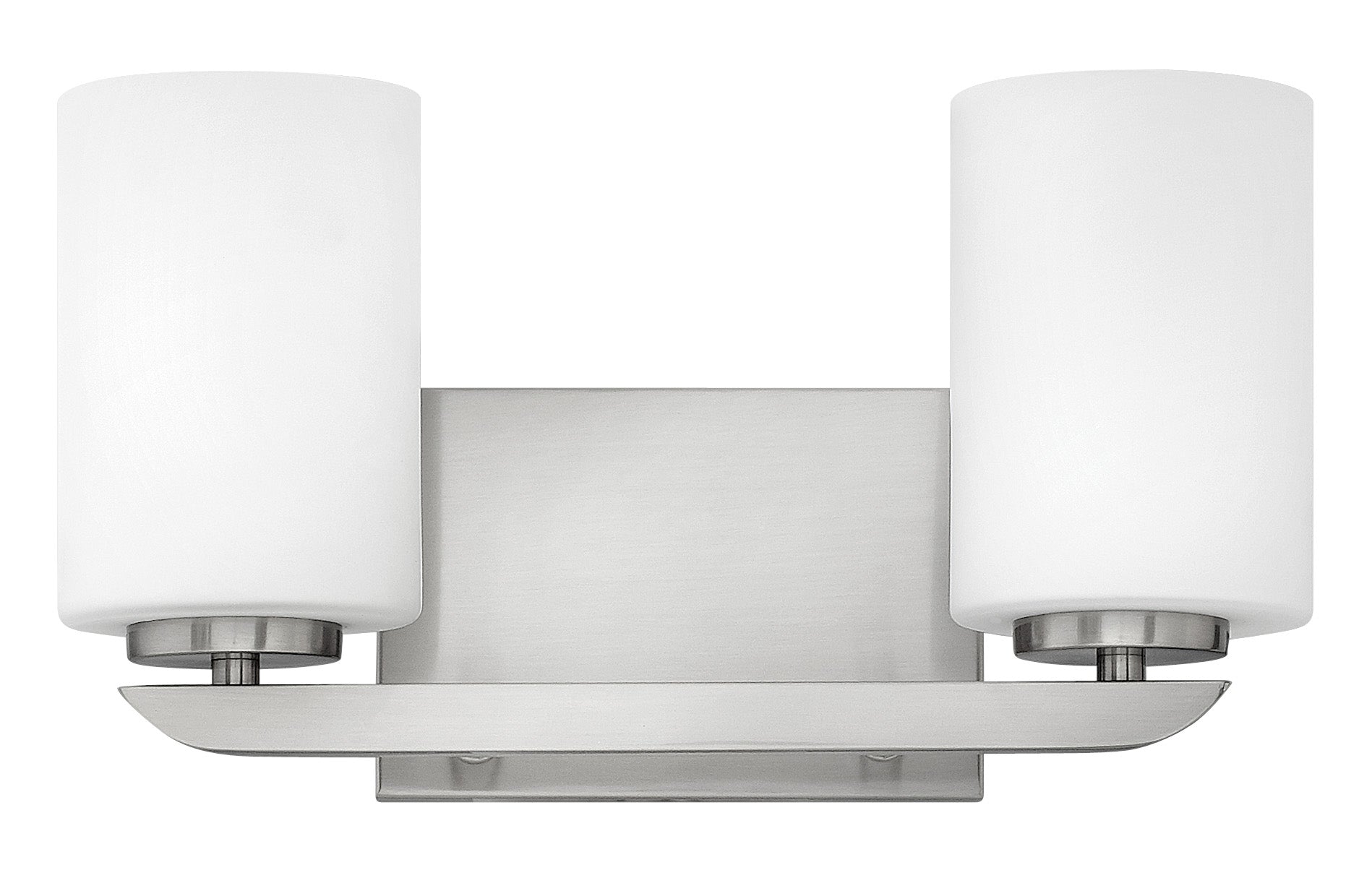 Petit luminaire de vanité à deux lumières