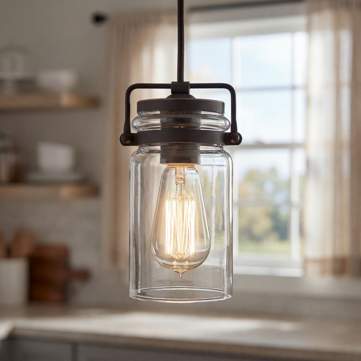 Mini-suspension 1 lumière | Brinley
