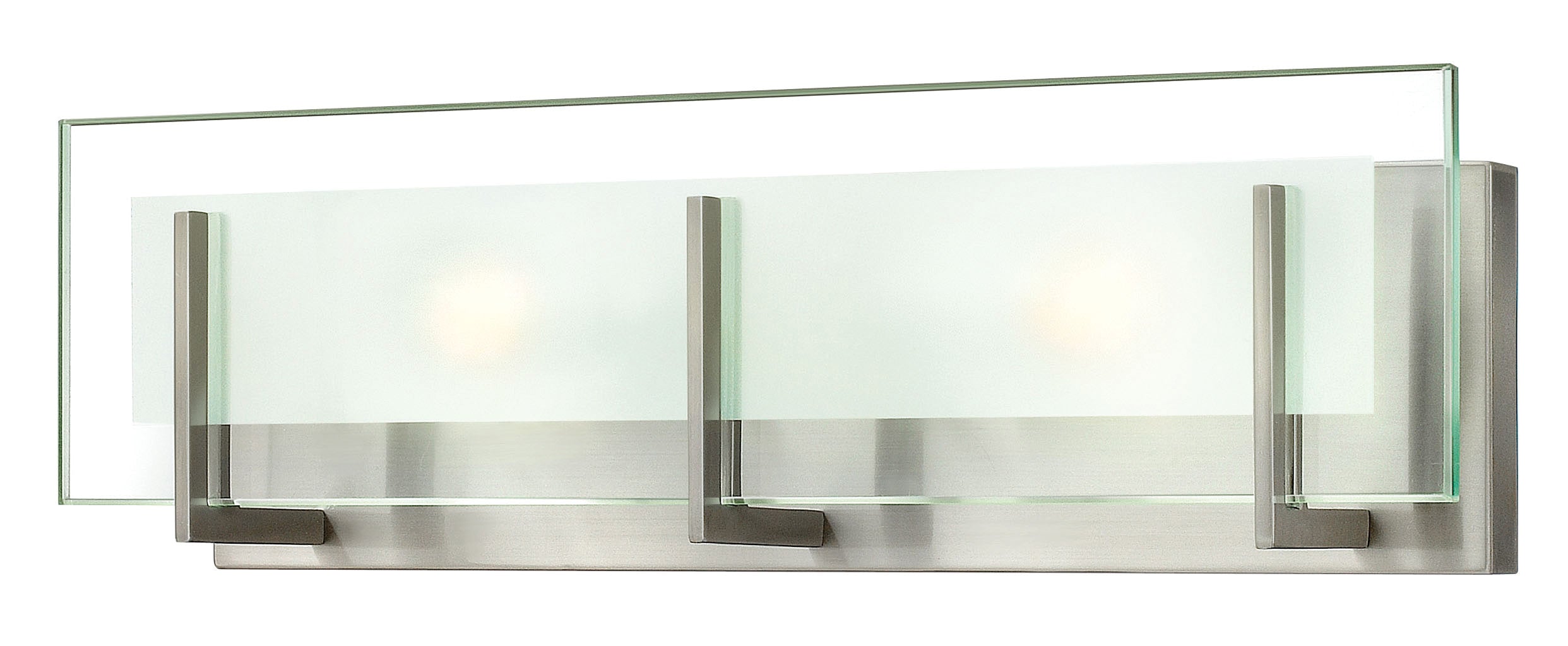 Petit luminaire de vanité à deux lumières