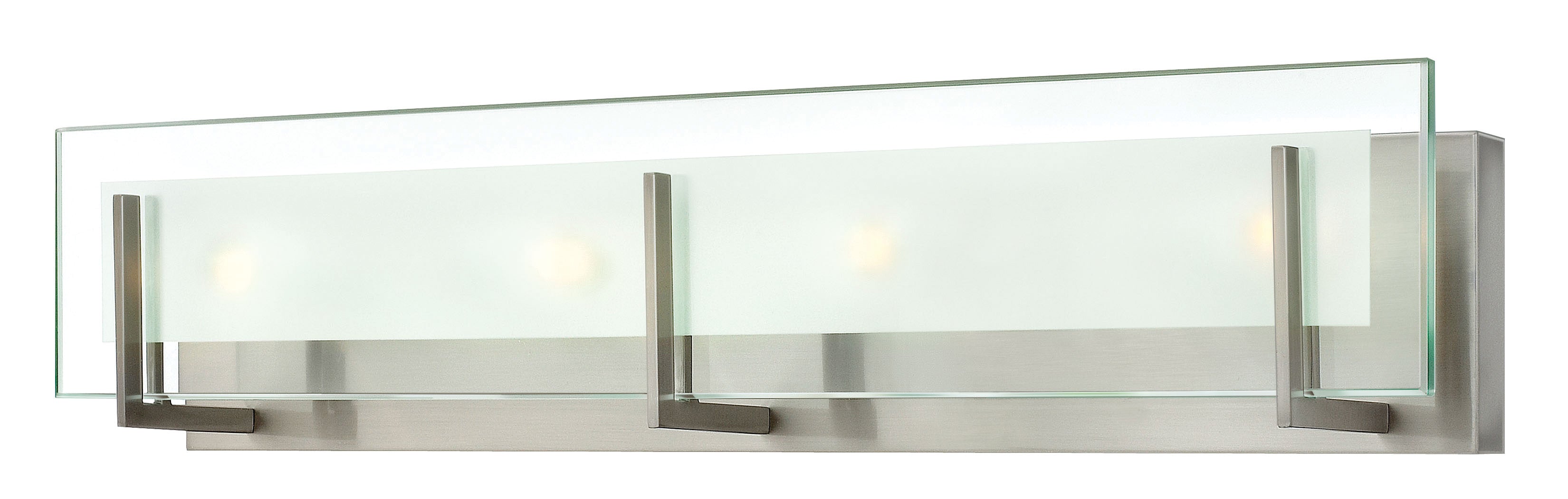 Grand luminaire de vanité à quatre lumières