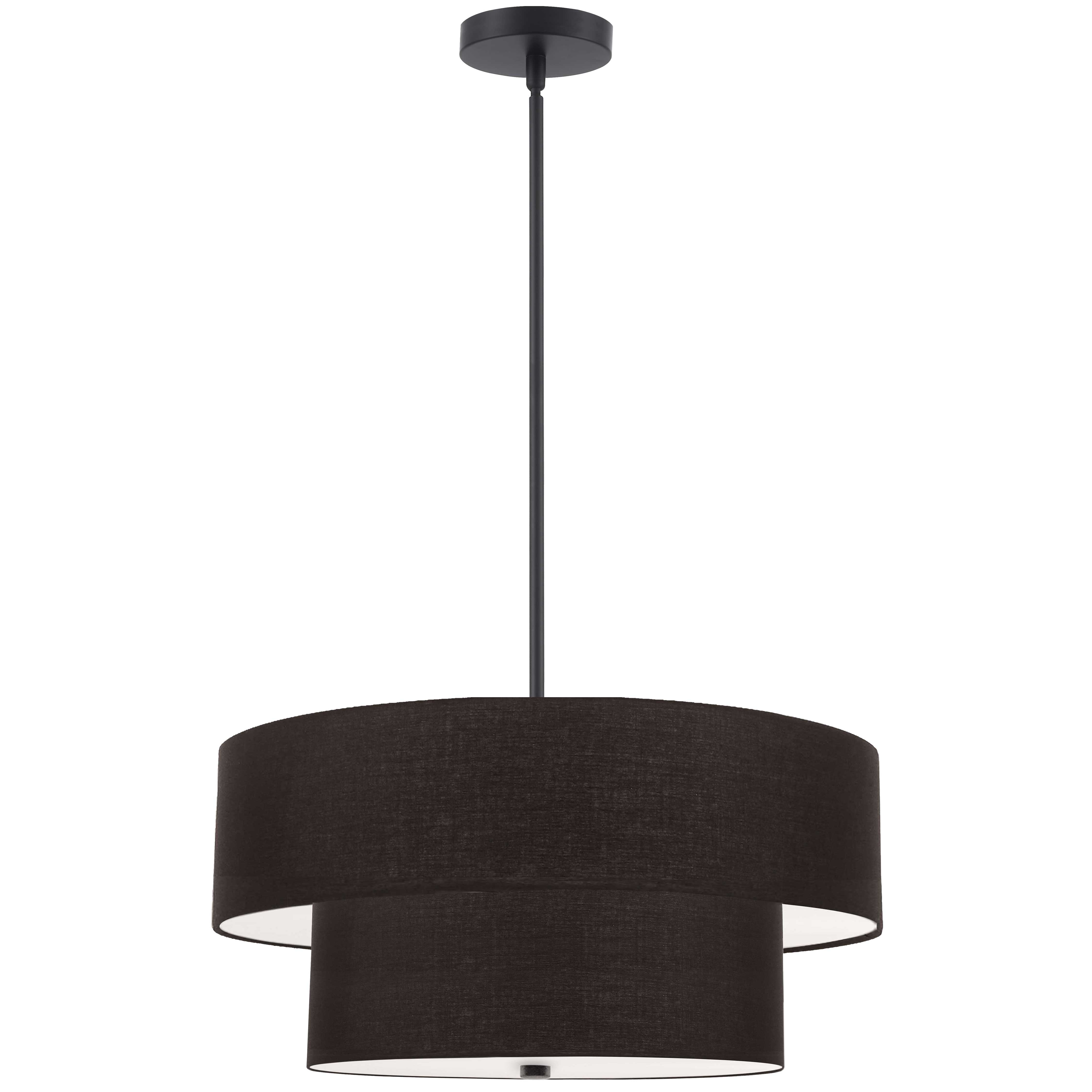EVERLY Pendant Black - 571-224P-MB-BK | DAINOLITE