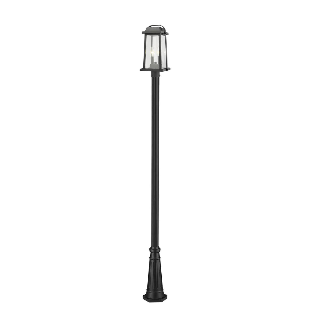 MILLWORKS Luminaire sur poteau Noir - 574PHMR-519P-BK | Z-LITE