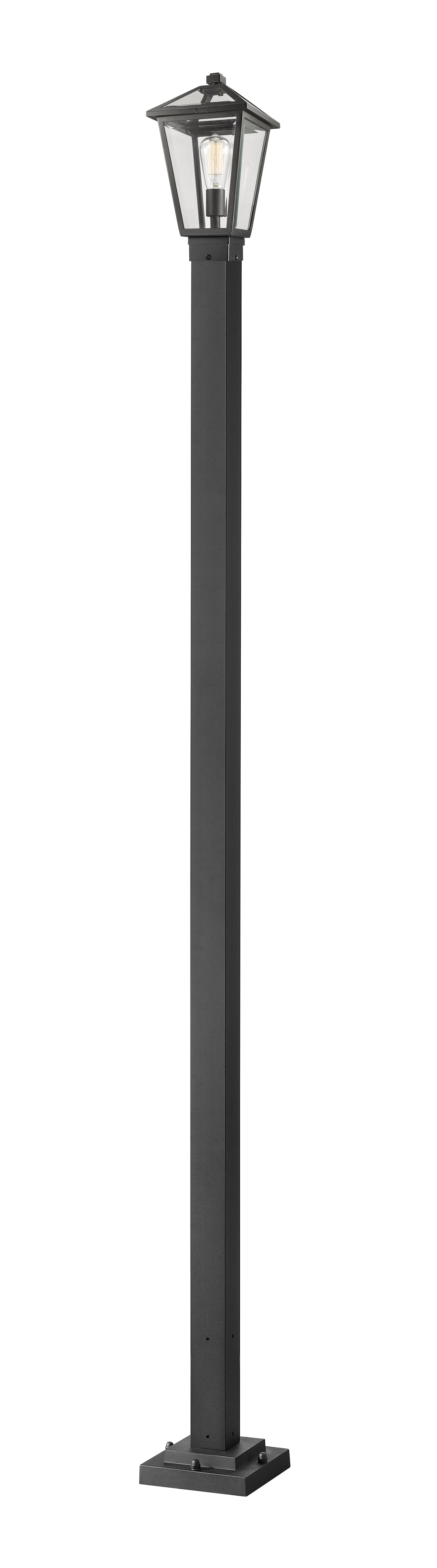 TALBOT Luminaire sur poteau Noir - 579PHMS-536P-BK | Z-LITE