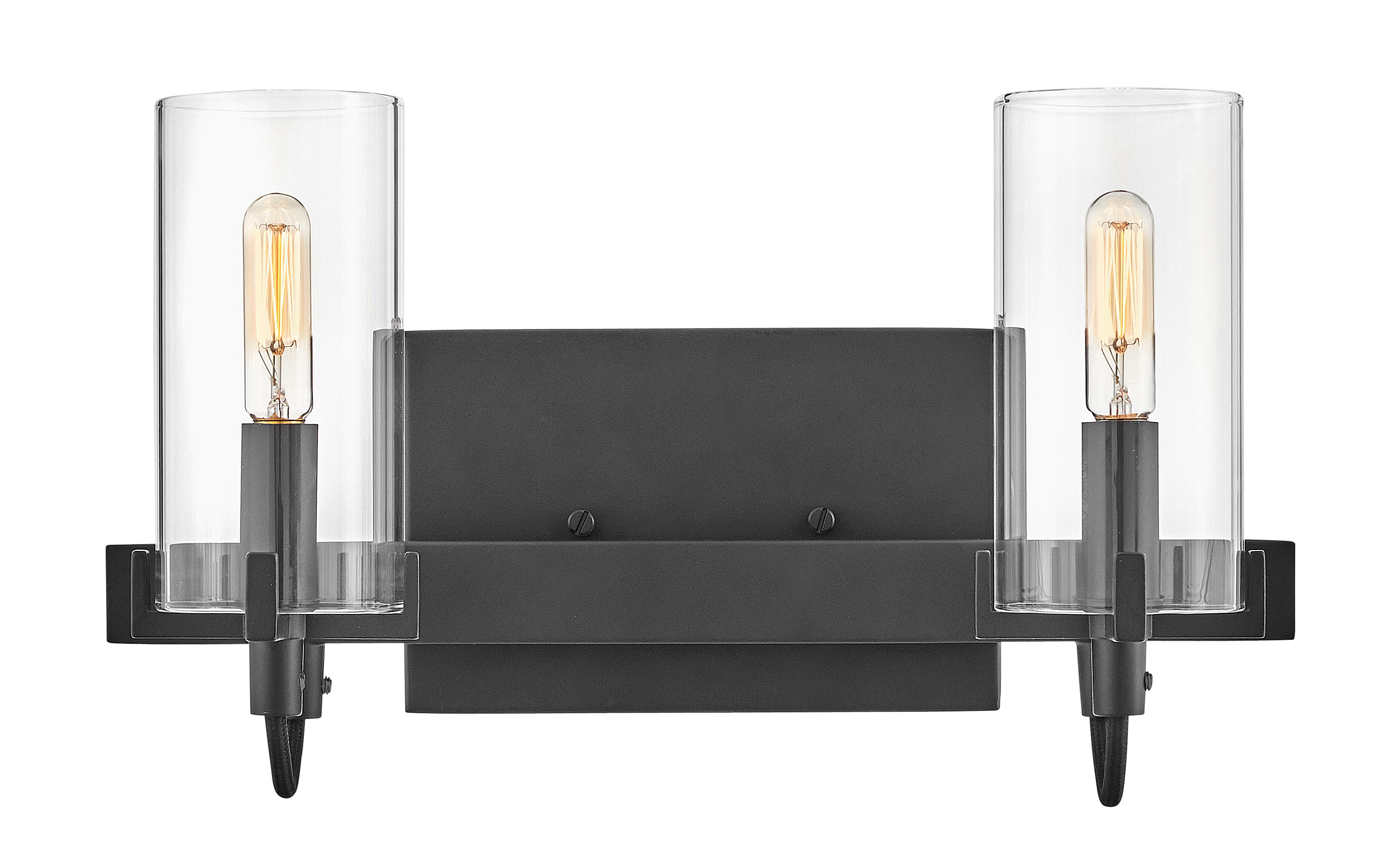 Petit luminaire de vanité à deux lumières
