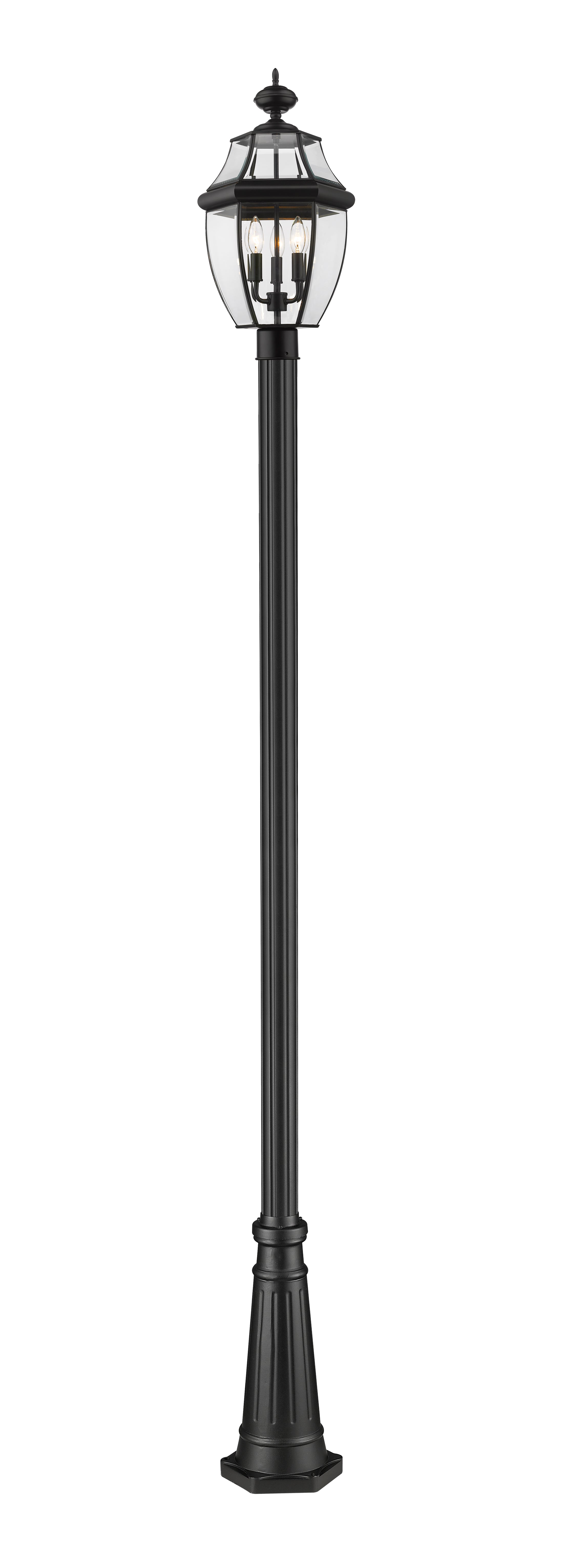 WESTOVER Luminaire sur poteau Noir - 580PHB-519P-BK | Z-LITE