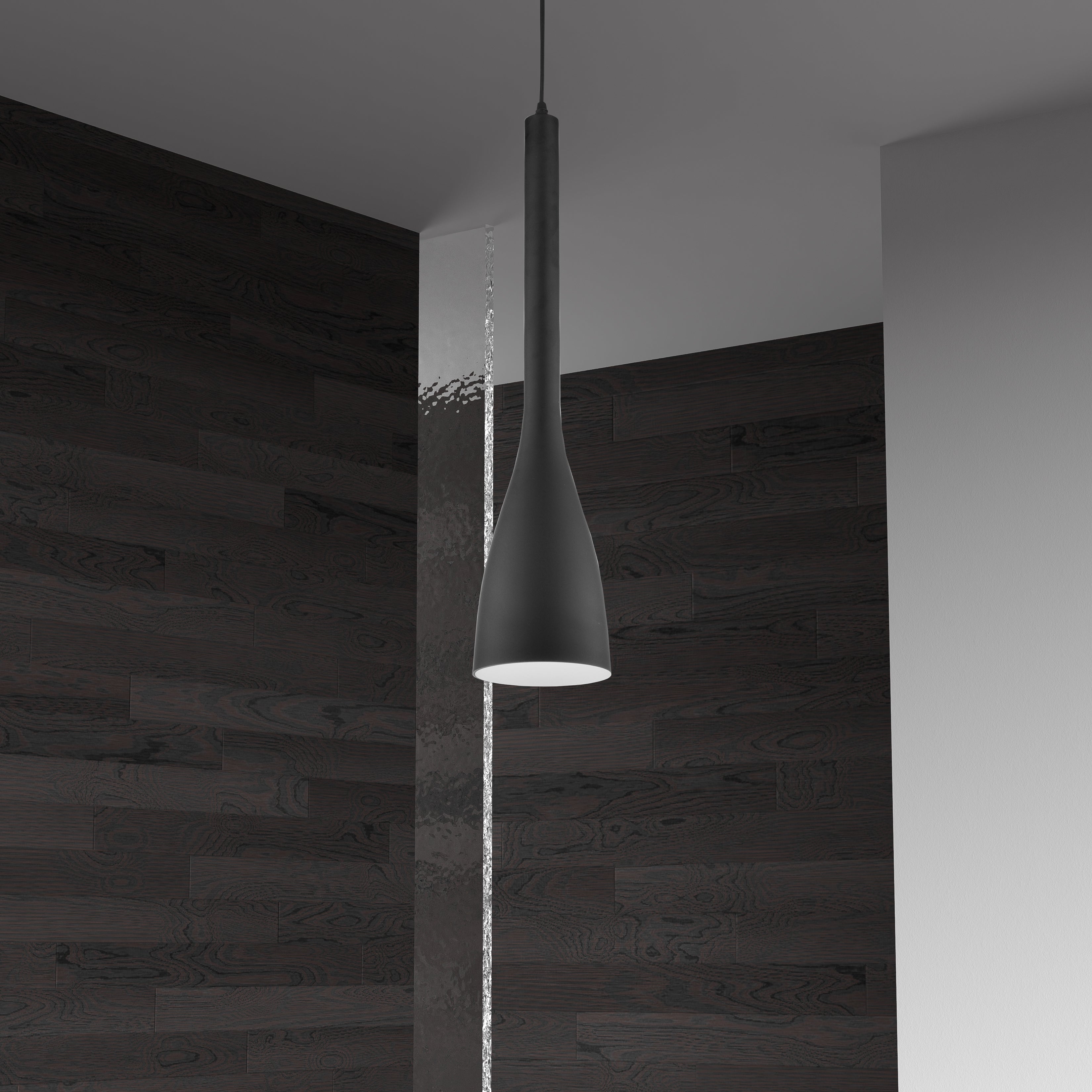 Luminaire suspendu Noir | 582-1P