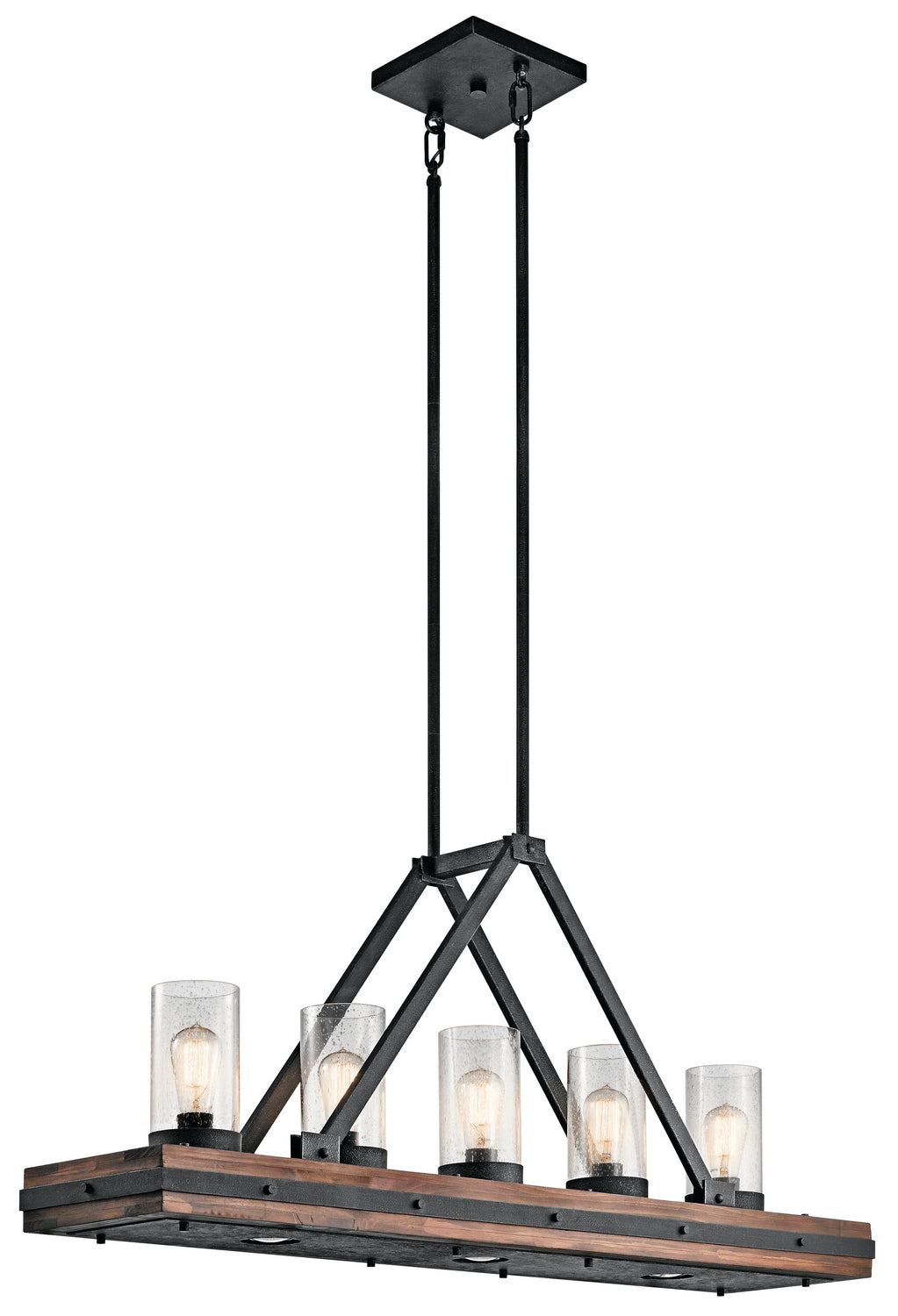 Lustre linéaire 8 lumières | Colerne