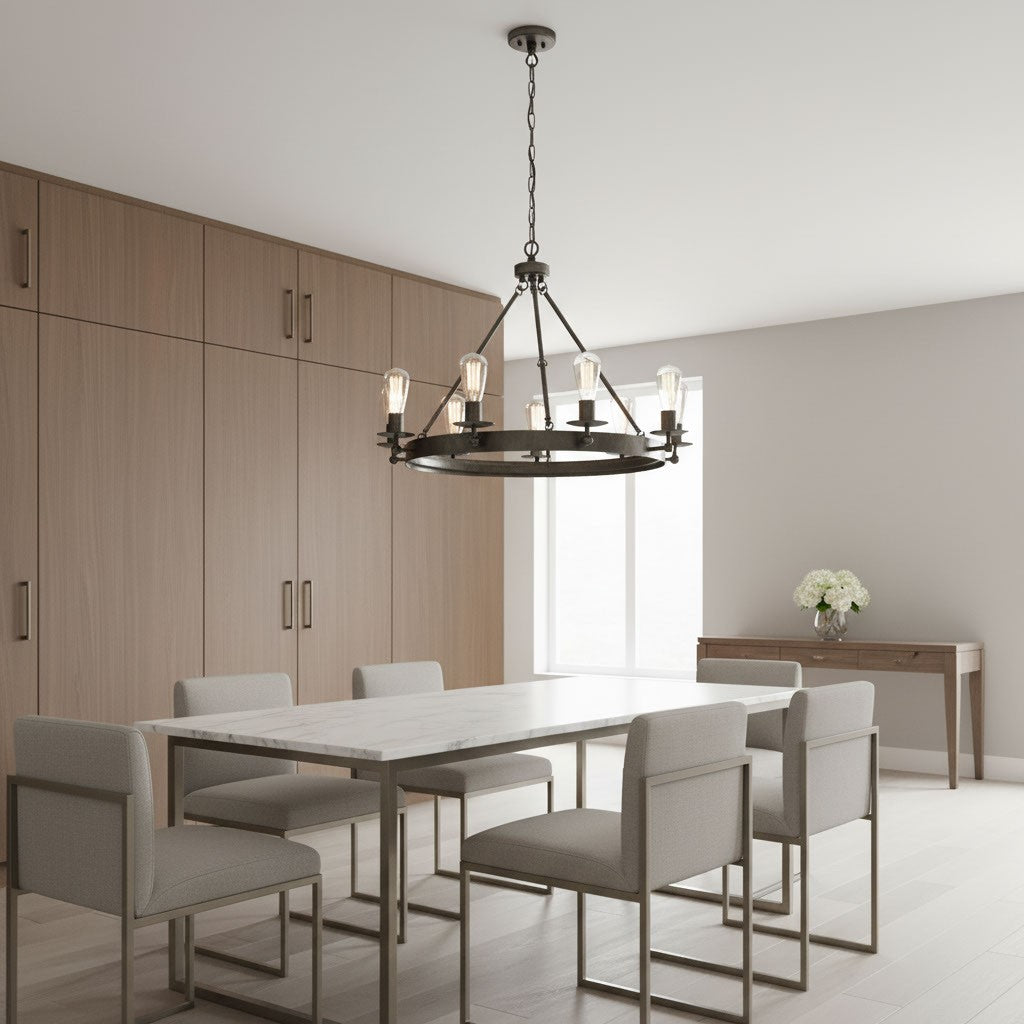 Lustre 9 lumières | Ravenwood Manor