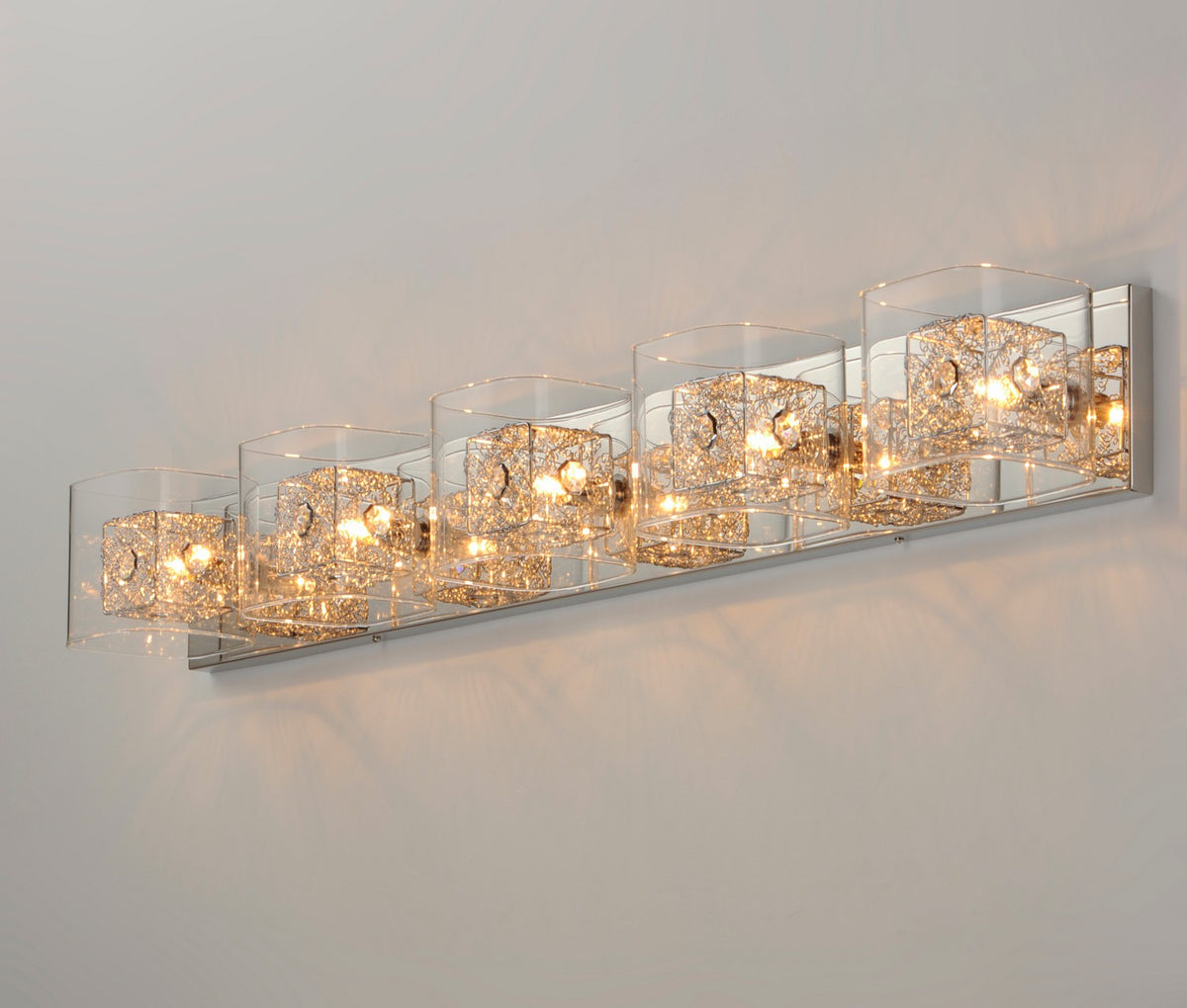 Applique de vanité 5 lumières | Gem