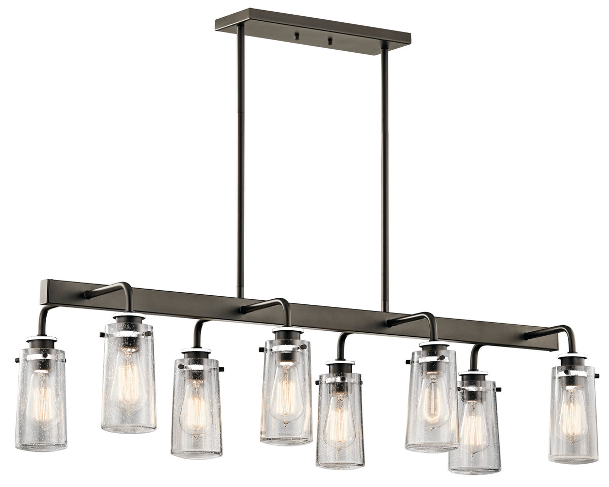 Lustre linéaire 8 lumières | Braelyn