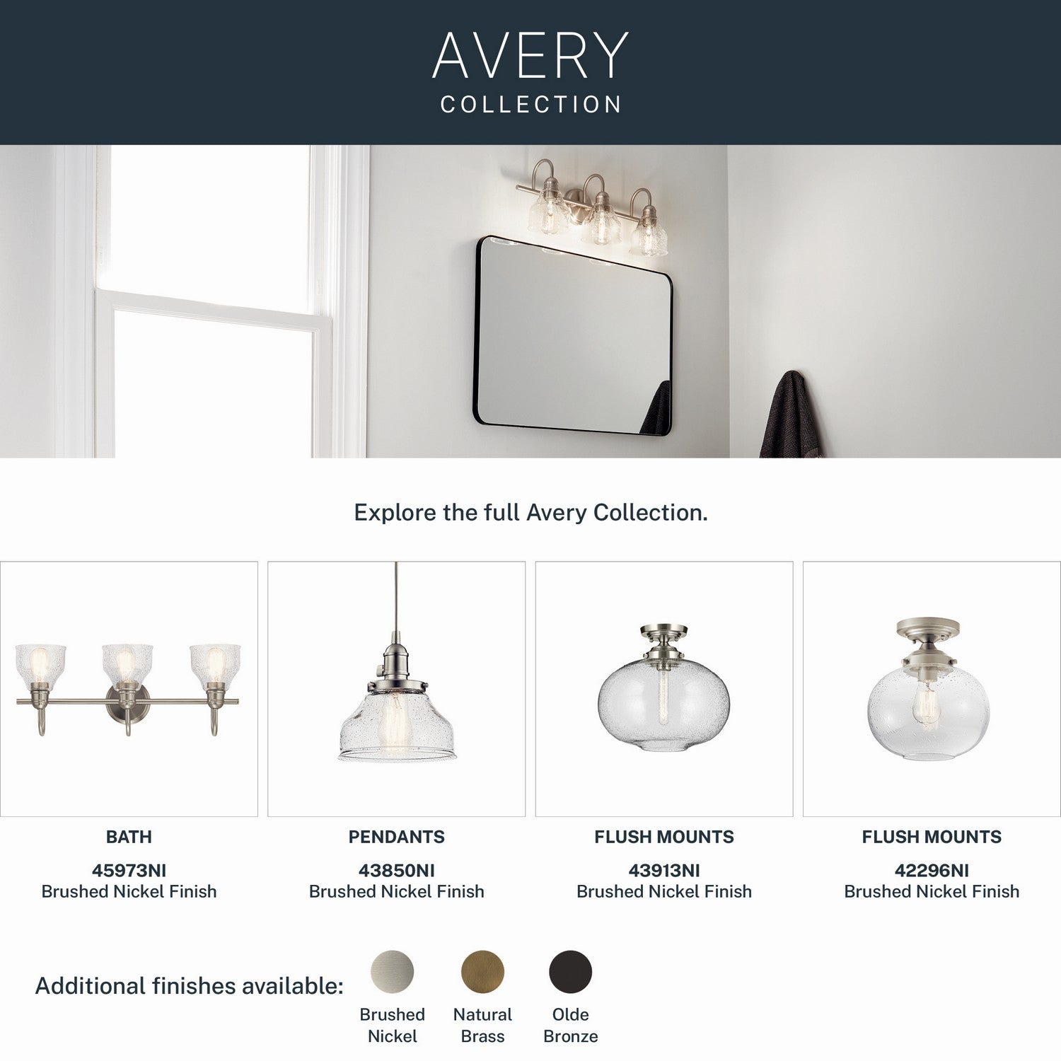 Mini-suspension 1 lumière | Avery