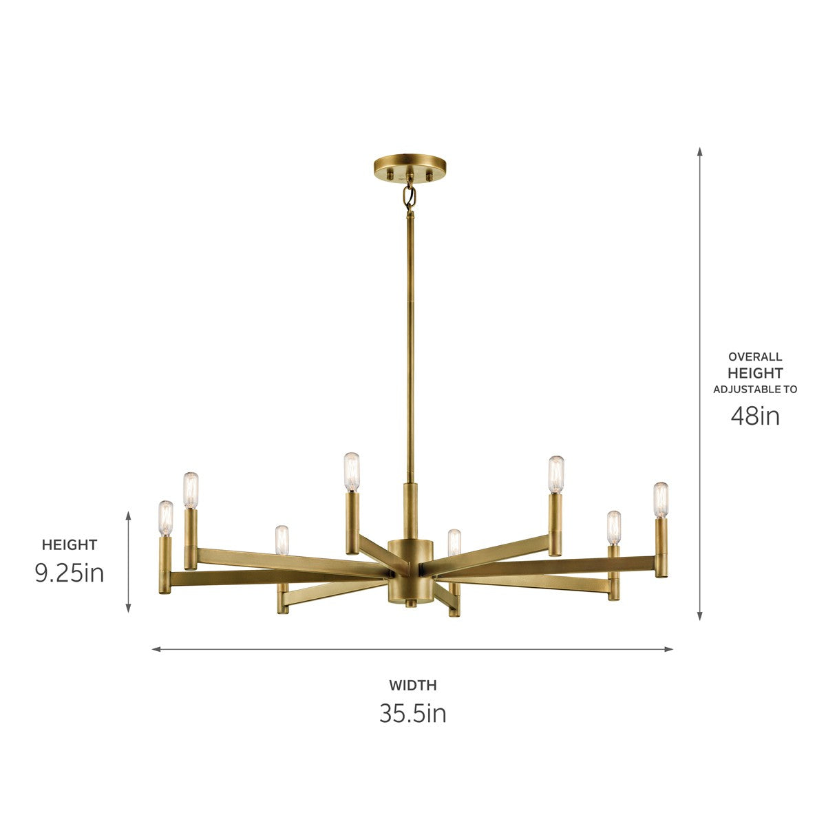 Lustre 8 lumières | Erzo