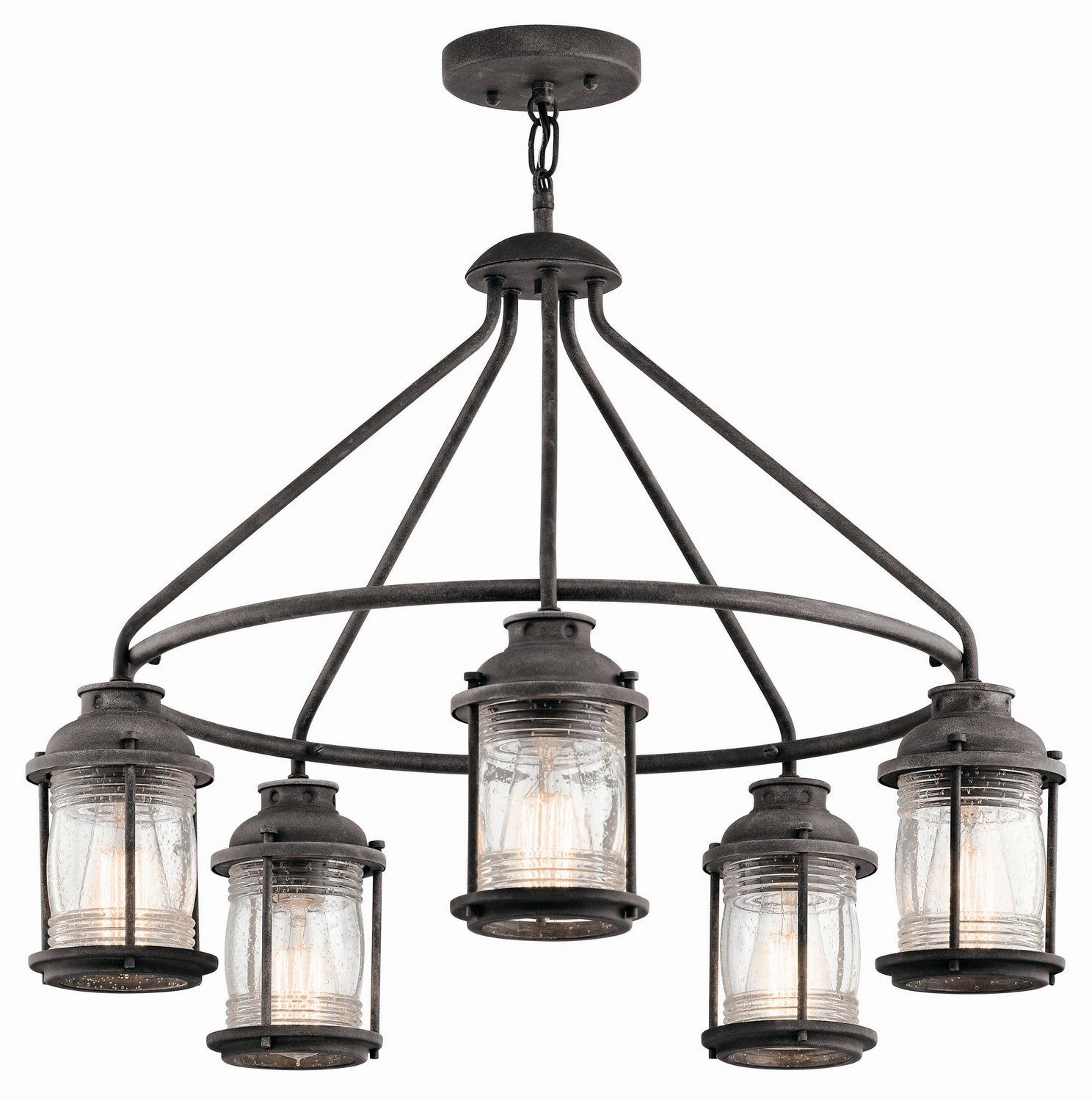 Lustre extérieur 5 lumières | Ashland Bay
