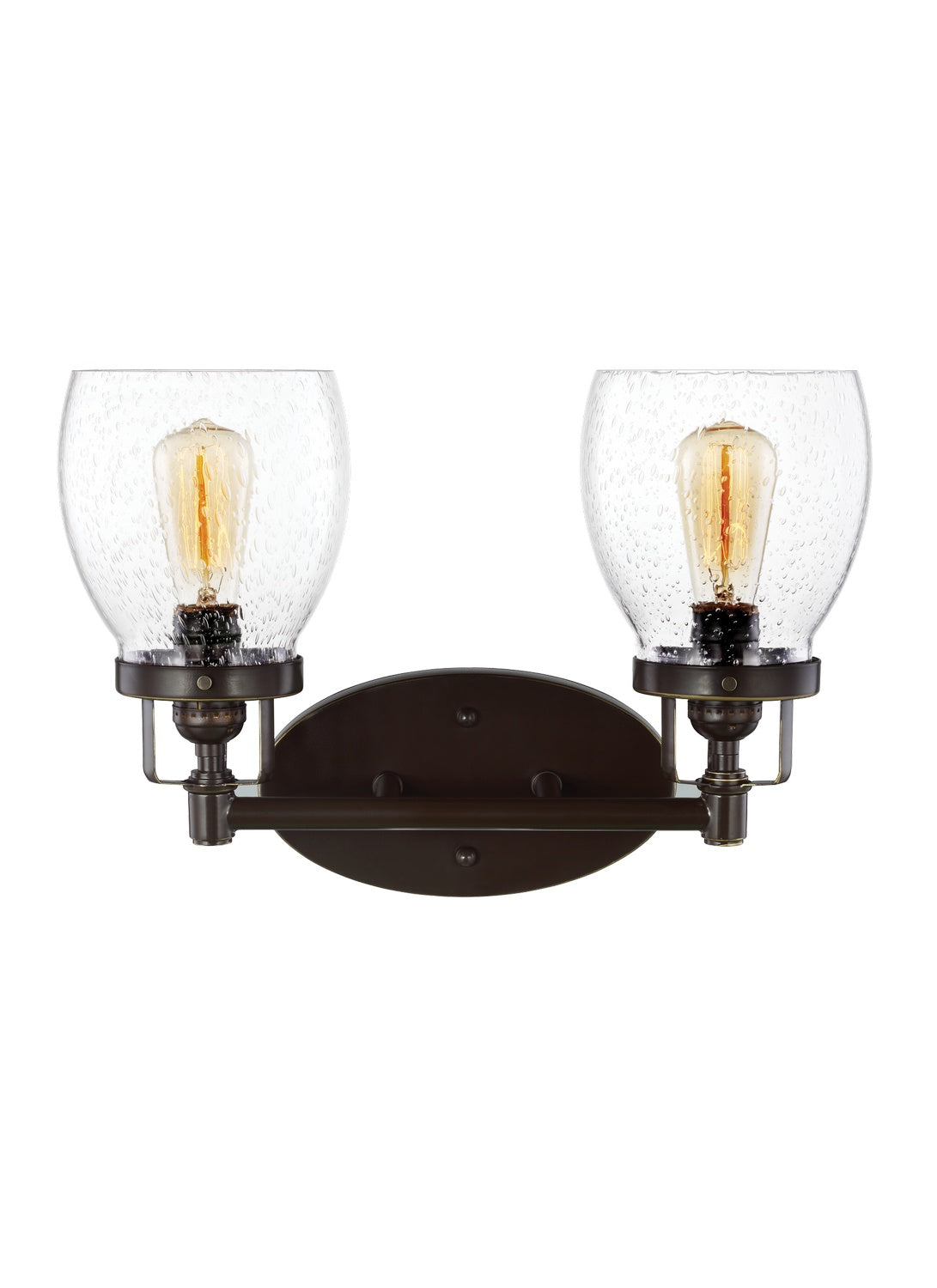 Applique de salle de bain 2 lumières | Belton