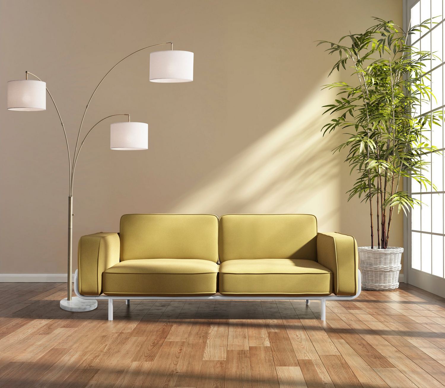 Lampadaire 3 lumières | Bowery