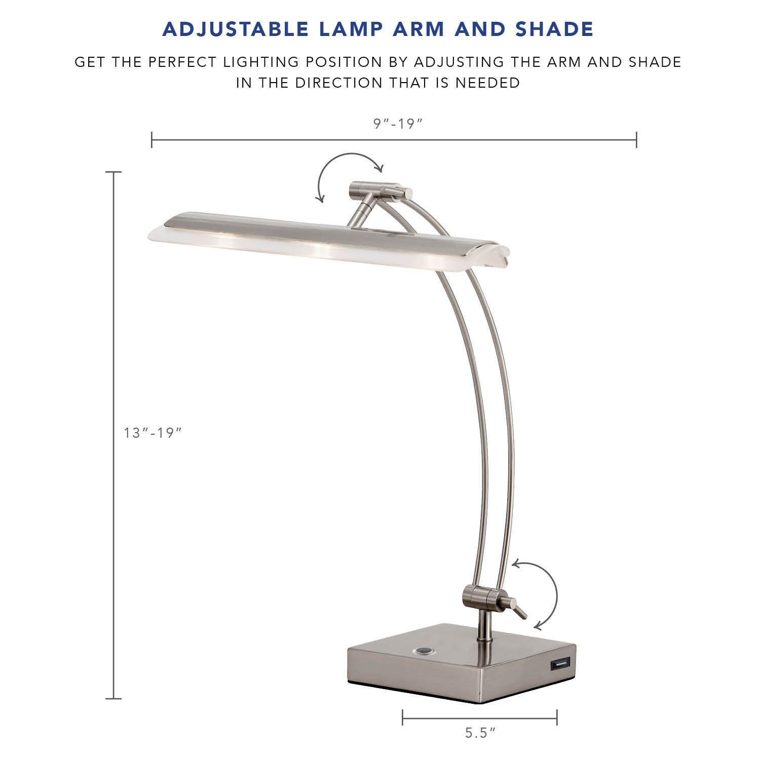 Lampe de bureau DEL | Esquire