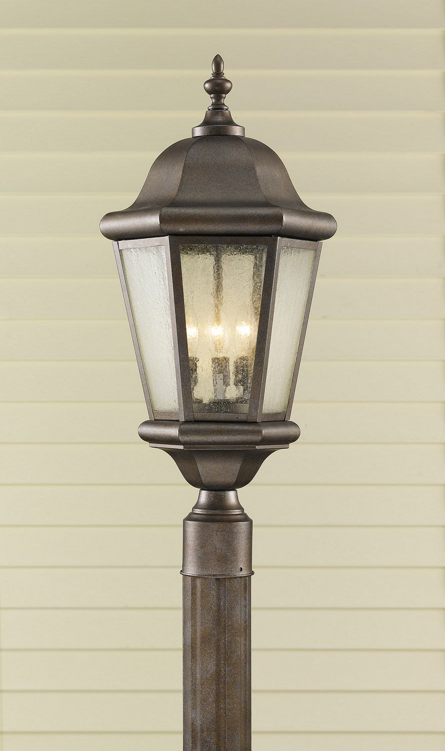 Lanterne sur poteau extérieure 3 lumières | Martinsville
