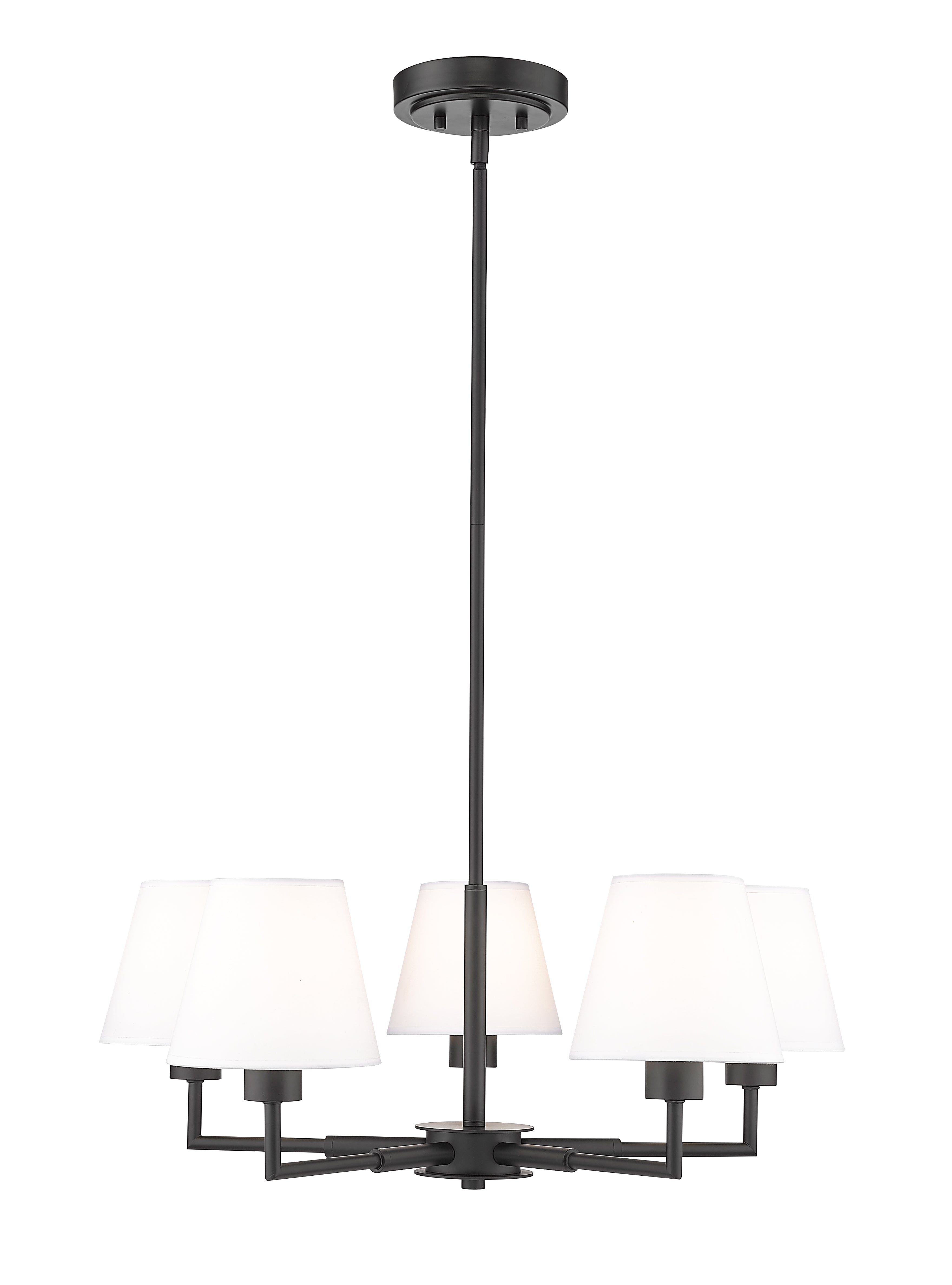 LEILA Suspension Noir - 744-26R-MB | Z-LITE