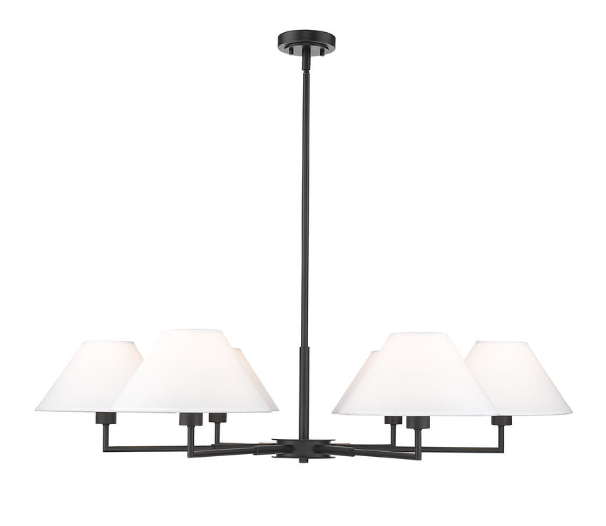 LEILA Suspension Noir - 744-44R-MB | Z-LITE