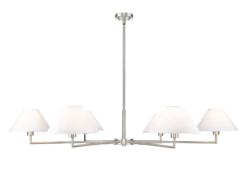 LEILA Suspension Nickel - 744-63R-BN | Z-LITE