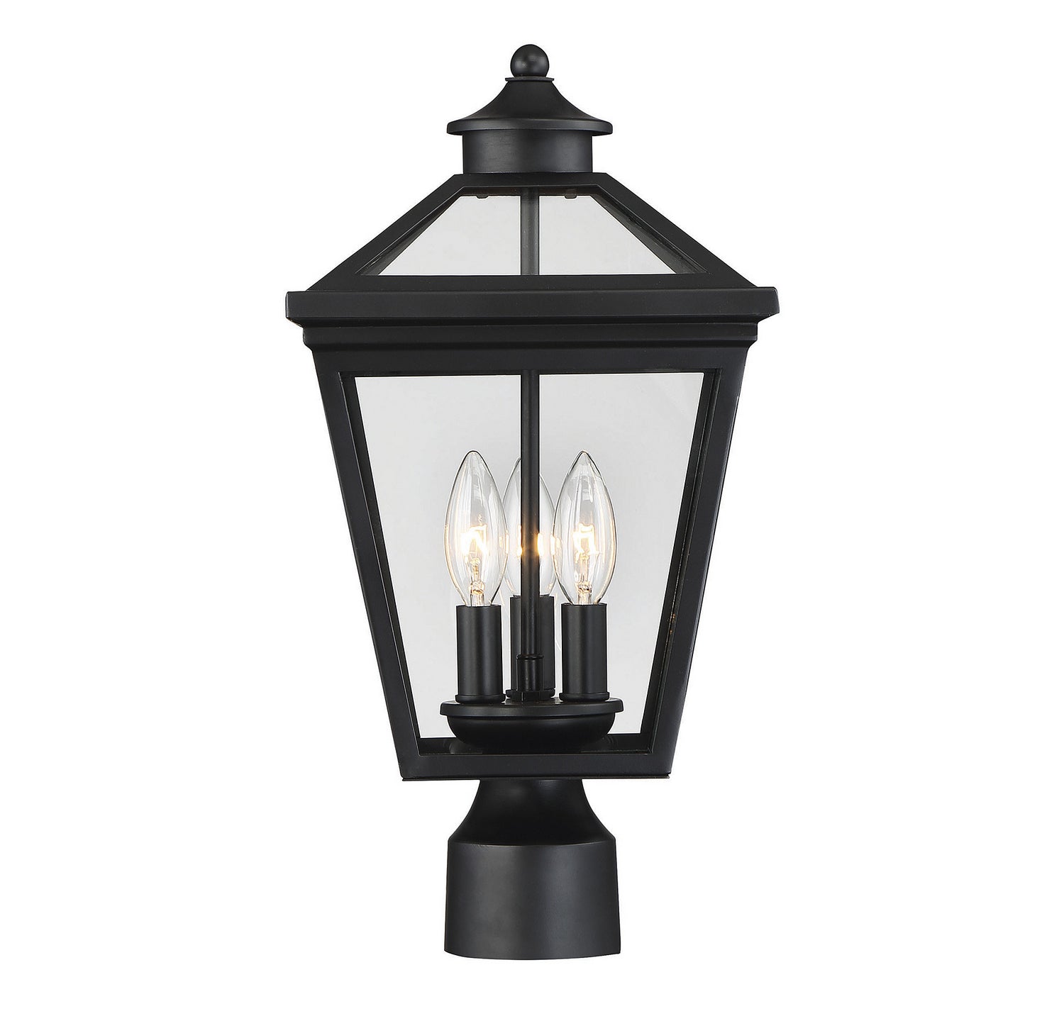 Lanterne sur poteau 3 lumières | Ellijay