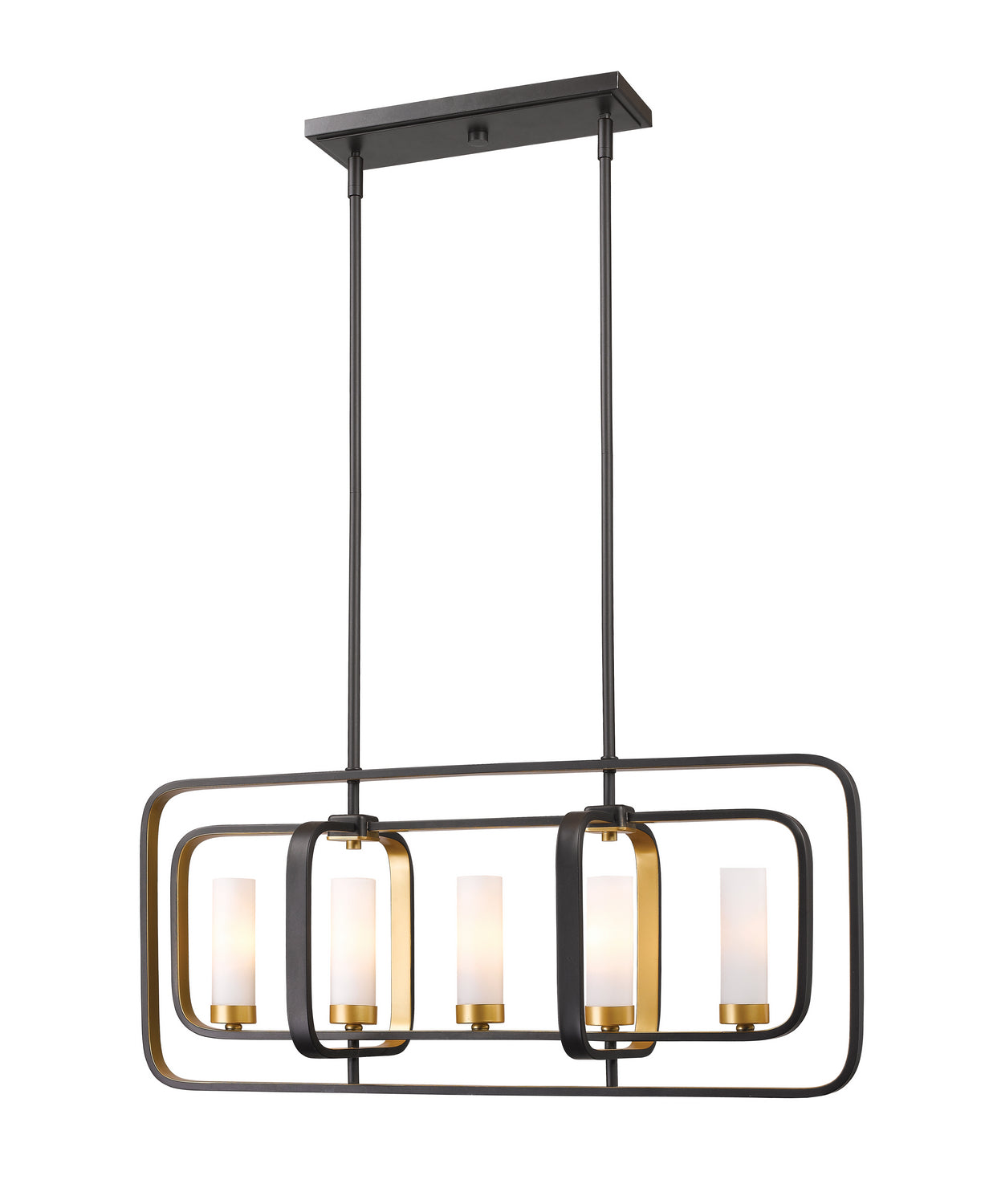 Lustre linéaire 5 lumières | Aideen