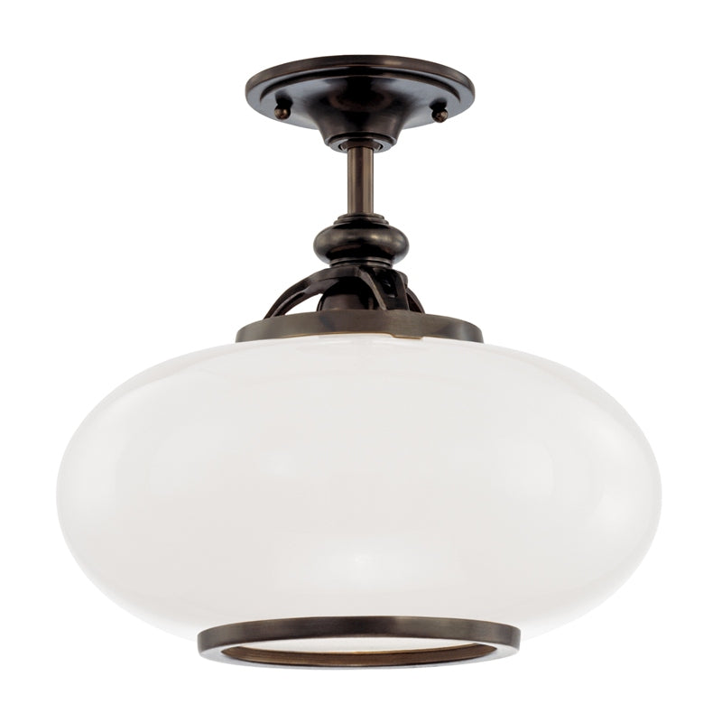 Semi-plafonnier 1 lumière | Canton