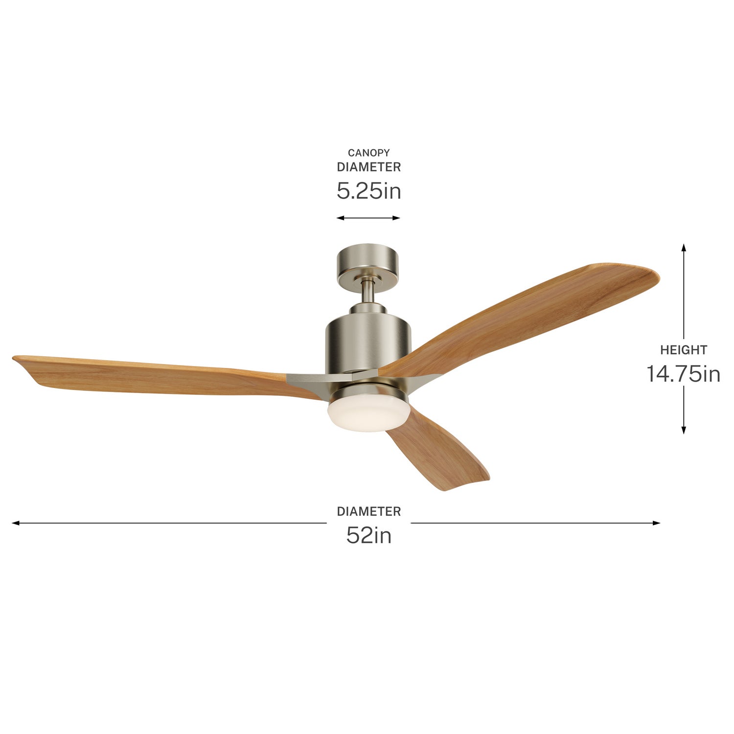 Ventilateur de plafond 52 po | Ridley II
