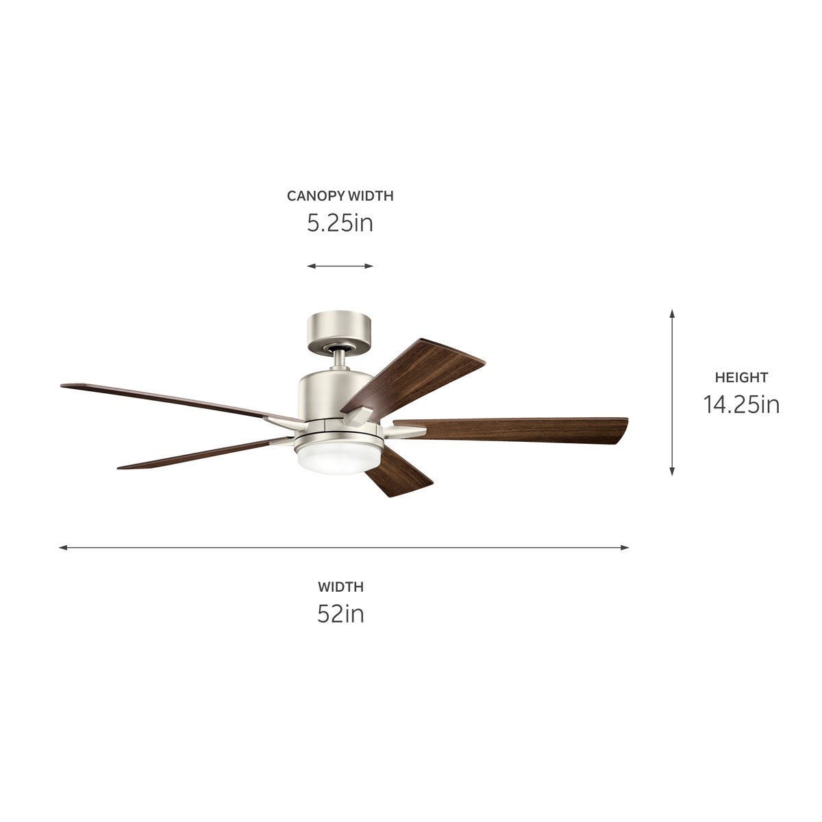 Ventilateur de plafond 52 po | Lucian Elite