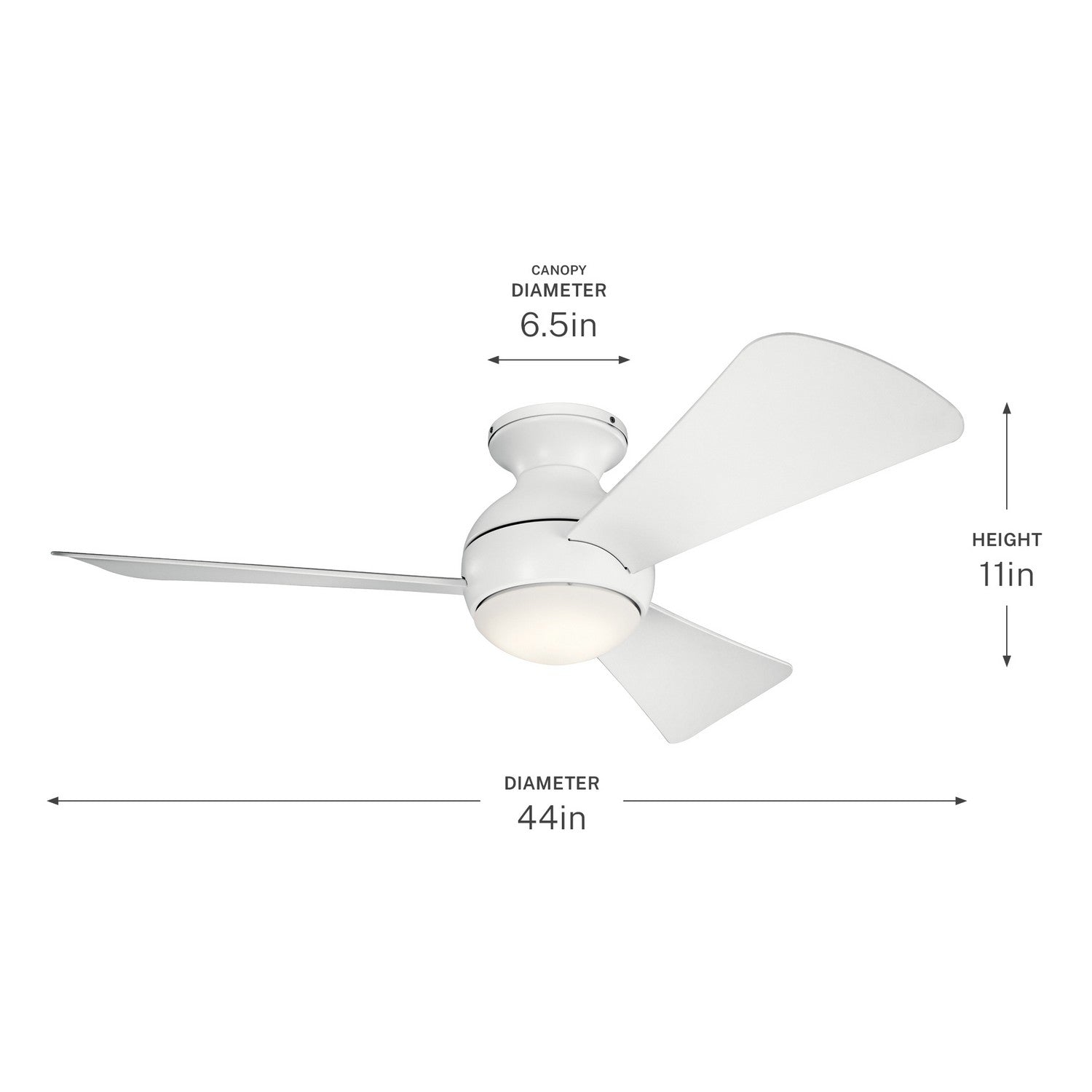 Ventilateur de plafond 44 po | Sola