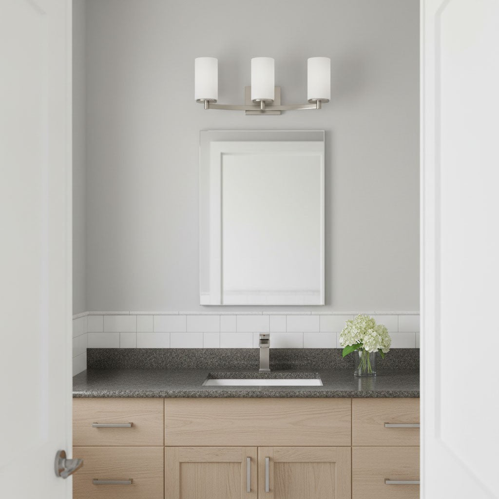 Applique de salle de bain 3 lumières | Hettinger