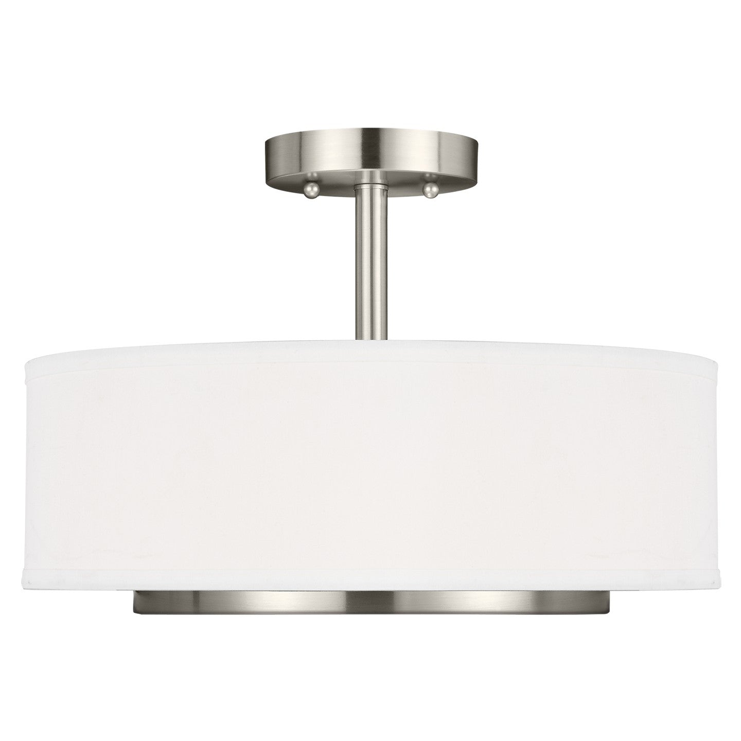 Semi-Flush Convertible Pendant 2 lumières | Nance