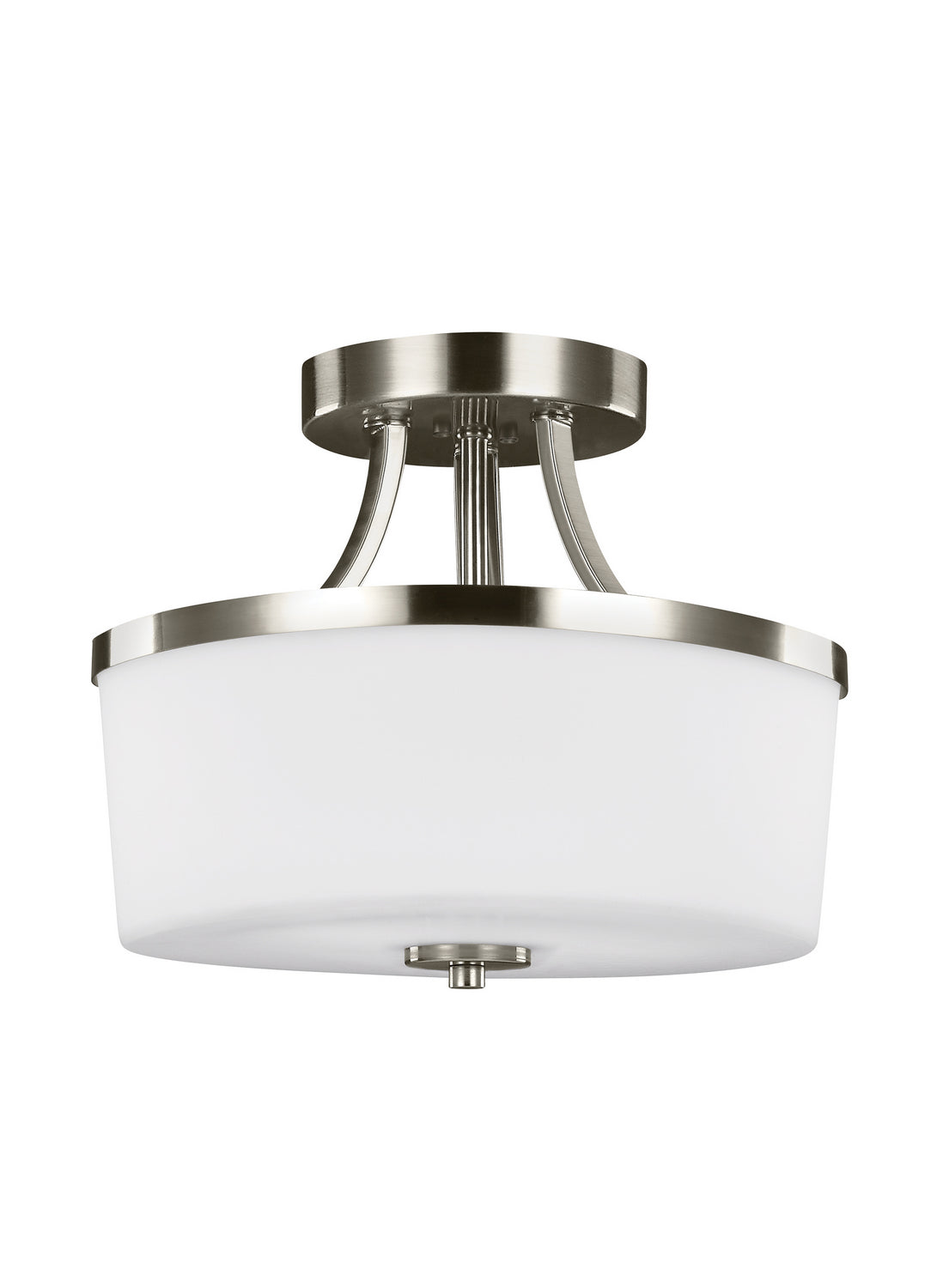 Semi-Flush Convertible Pendant 2 lumières | Hettinger