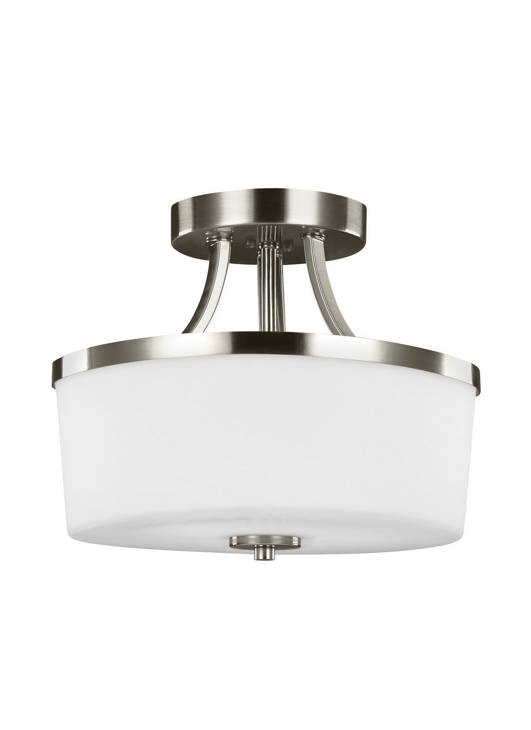 Semi-Flush Convertible Pendant 2 lumières | Hettinger