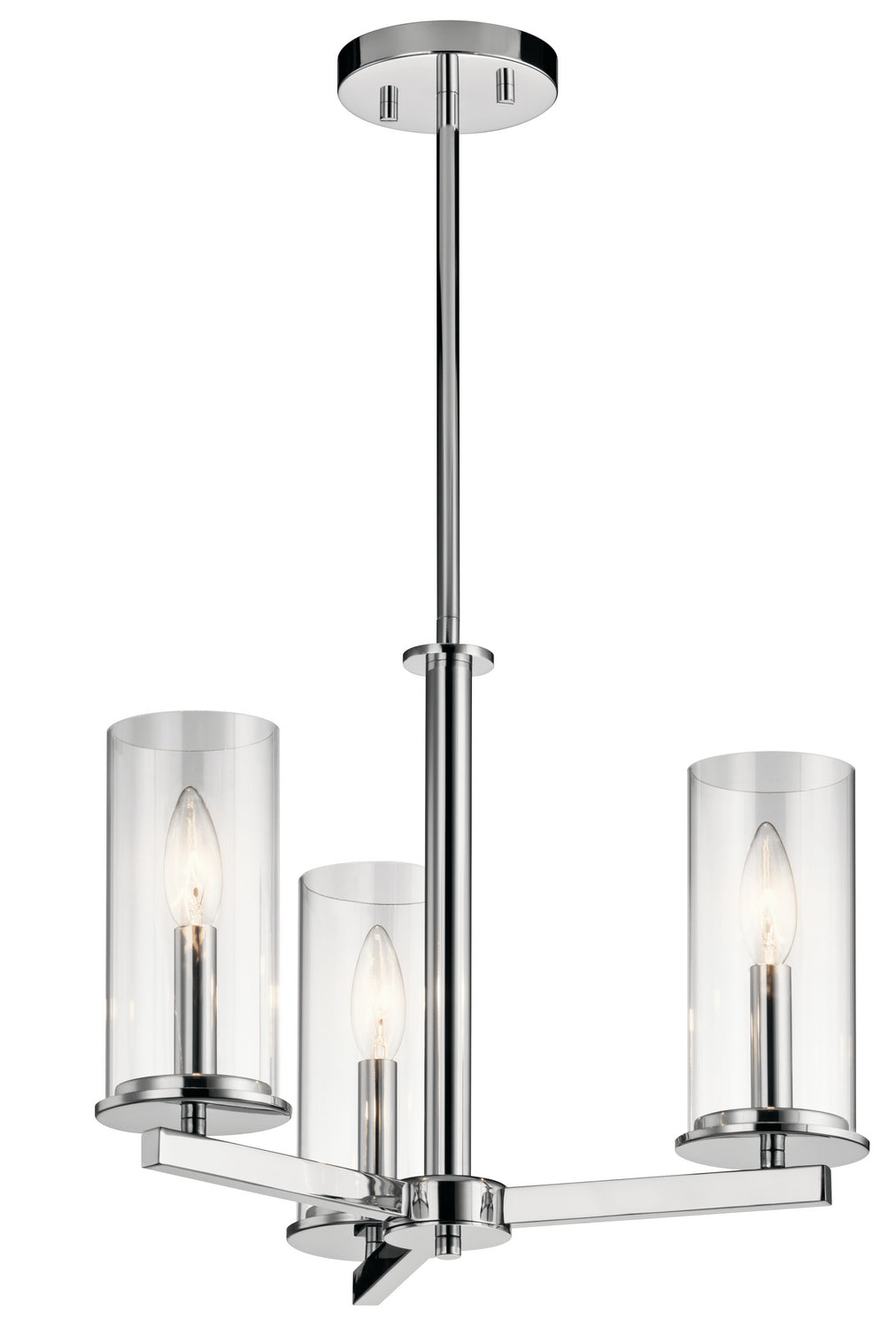 Lustre ou semi-plafonnier 3 lumières | Crosby