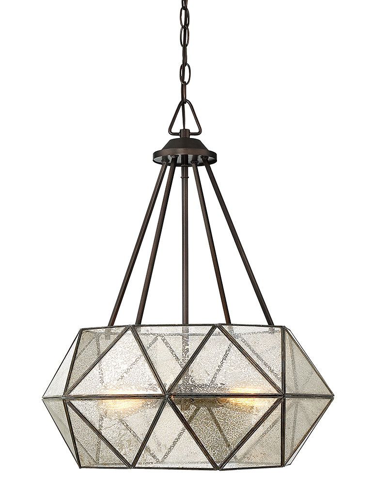 Suspension 4 lumières | Tartan