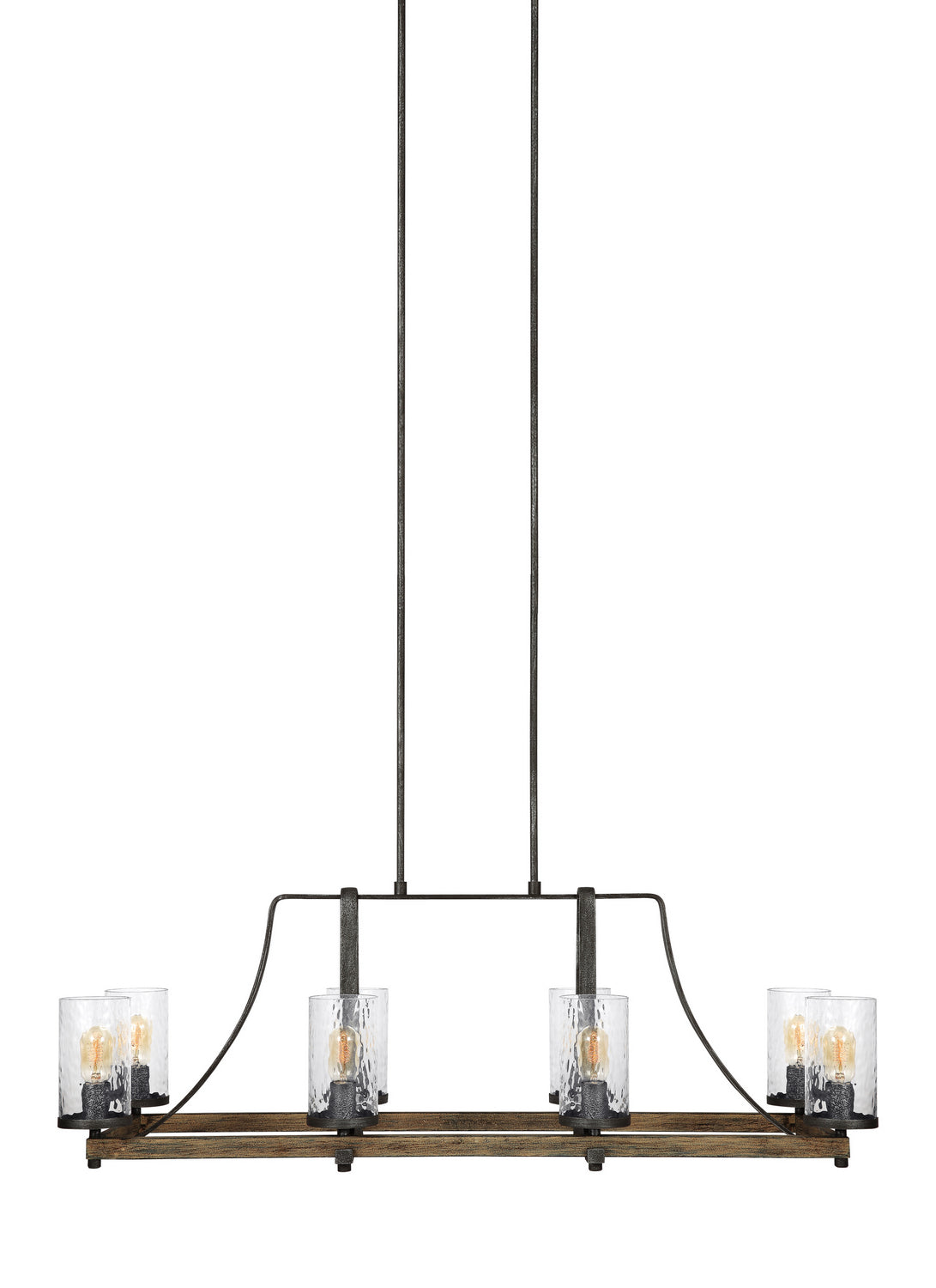 Lustre d'îlot 8 lumières | Angelo