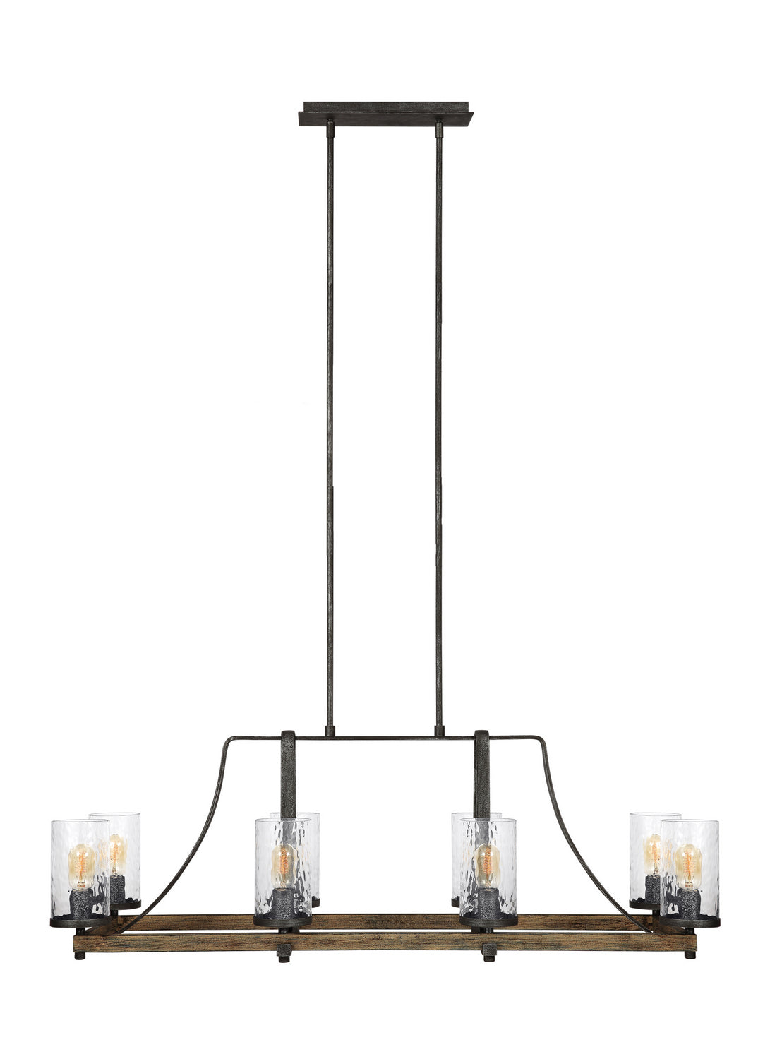 Lustre d'îlot 8 lumières | Angelo