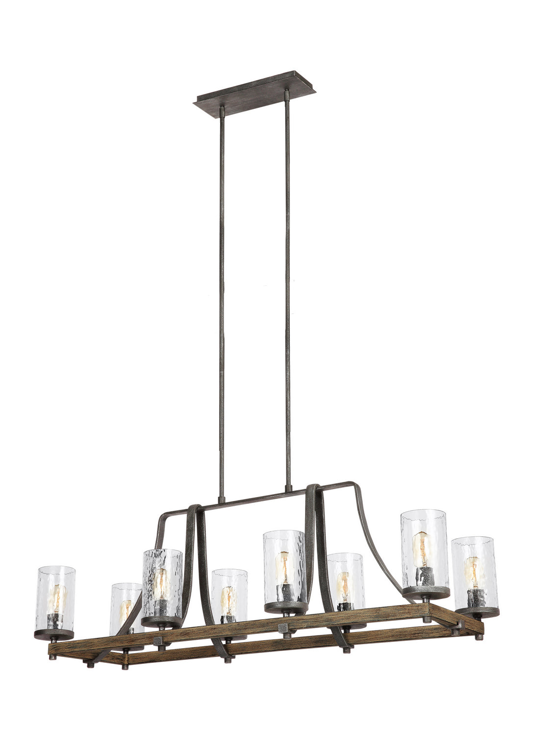 Lustre d'îlot 8 lumières | Angelo