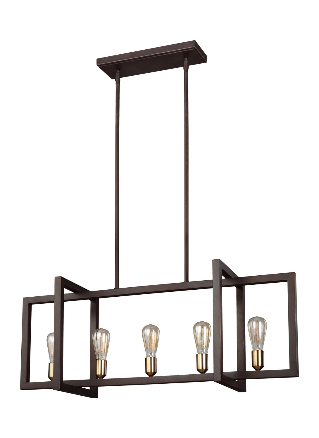 Lustre d'îlot 5 lumières | Finnegan