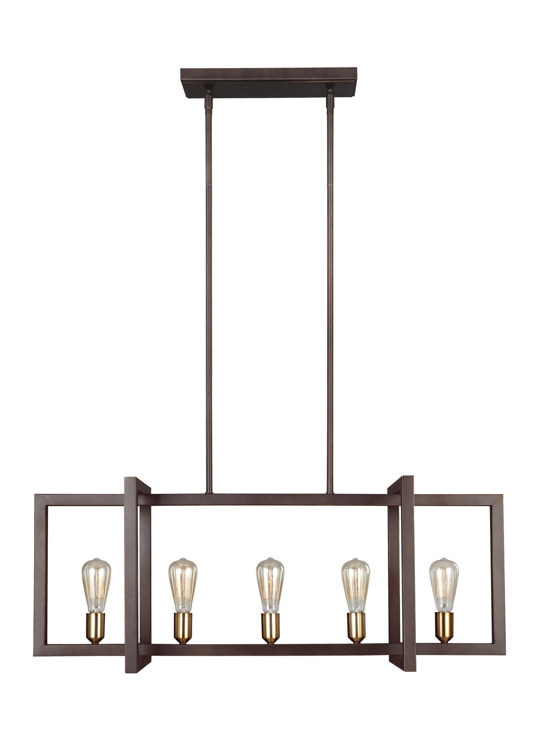 Lustre d'îlot 5 lumières | Finnegan