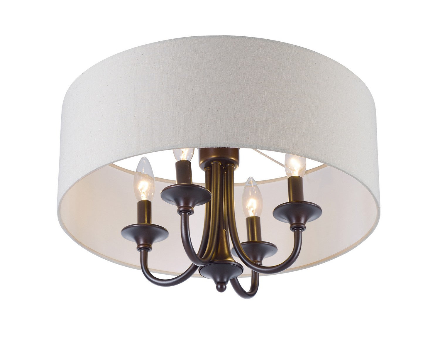 Semi-plafonnier ou suspension 4 lumières | Bongo