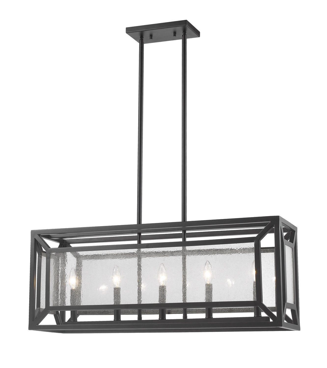Lustre linéaire 5 lumières | Braum